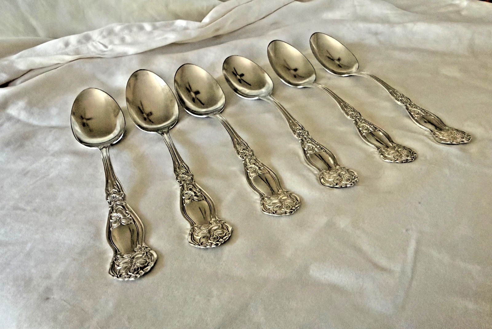 William Rogers & Son AA Spoons Flatware Patented 1910 Silver Plate