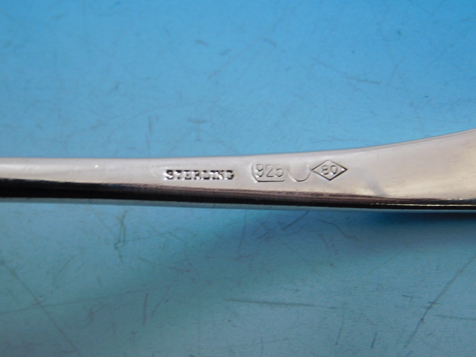 Hammered & Applied by D&H Sterling Silver Gravy Ladle 7 5/8″ w/ Copper Bird