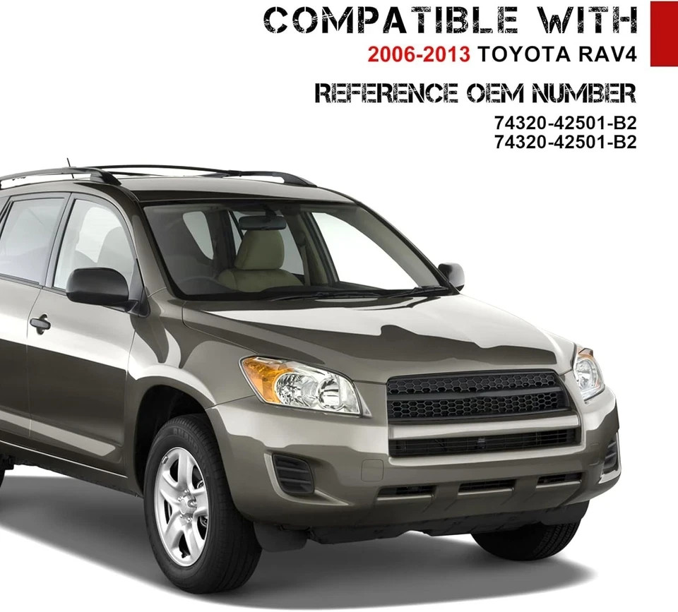 Left Driver Side Sun Visor Compatible with RAV4 2006 2007 2008 2009 2010 2011 20