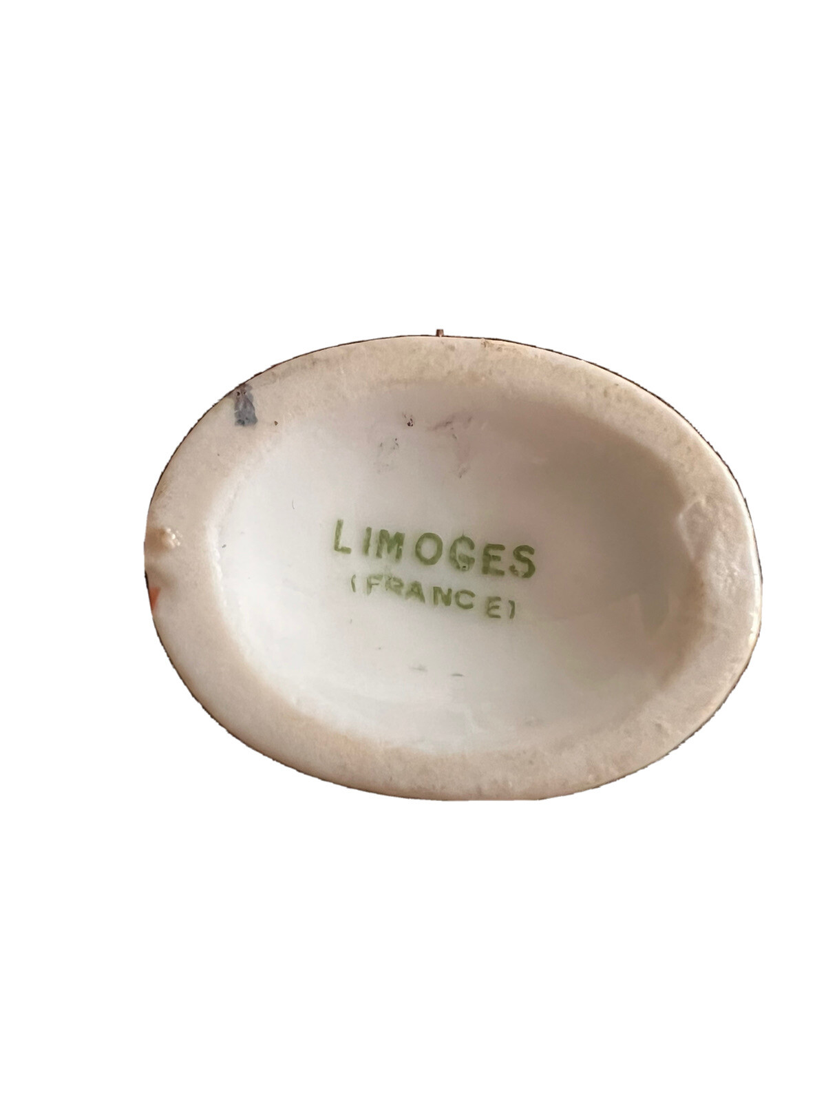Unmounted Victorian Lady Medallion Limoges France Porcelain