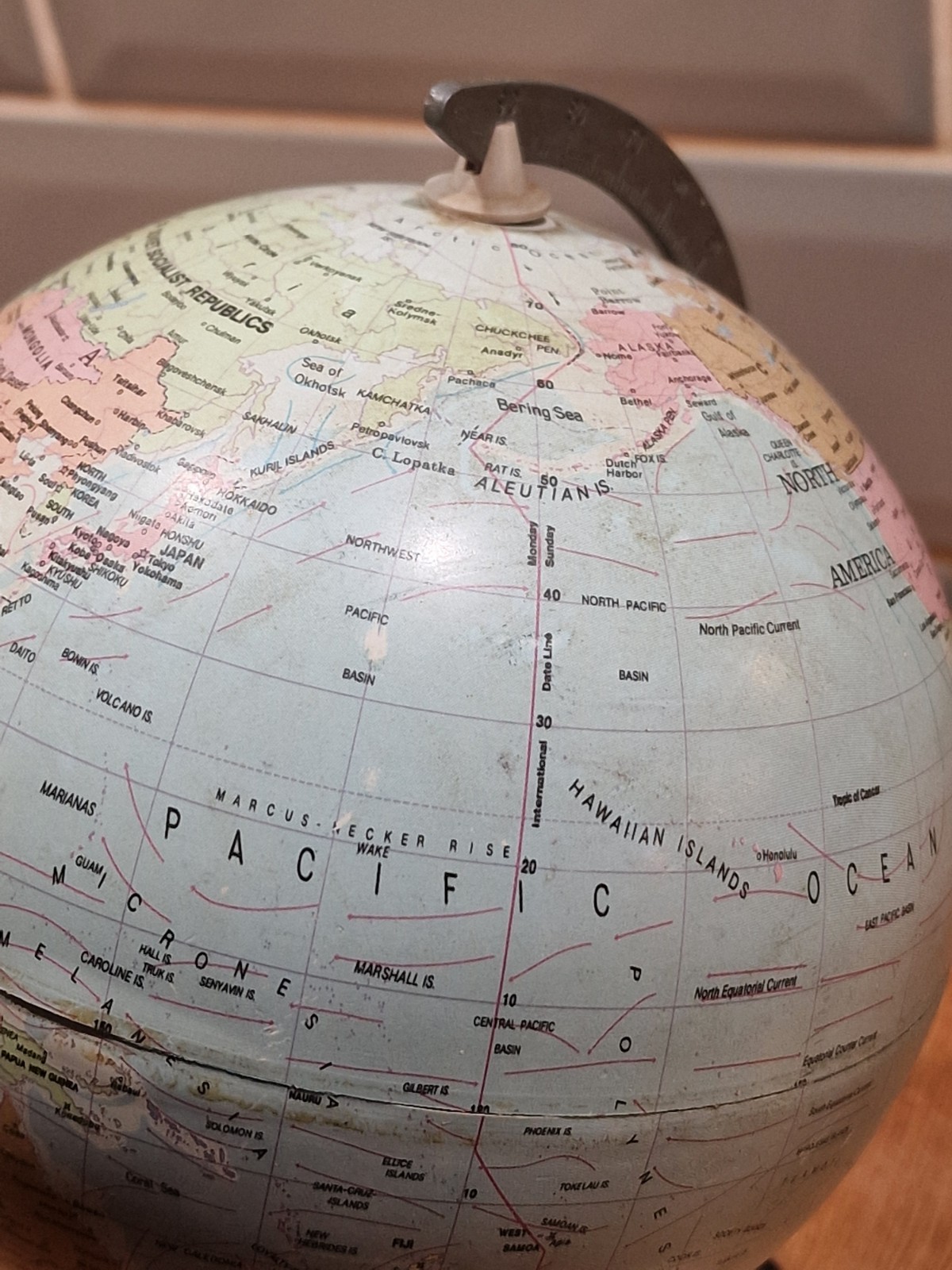 Vintage Desk Top Globe Denmark 1978 ‘Scan-Globe’