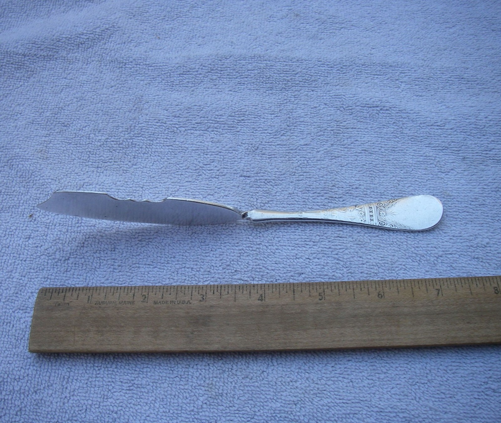 Wallace Sterling LORNE Aesthetic Plate Pattern TH MASTER BUTTER KNIFE-No Mono