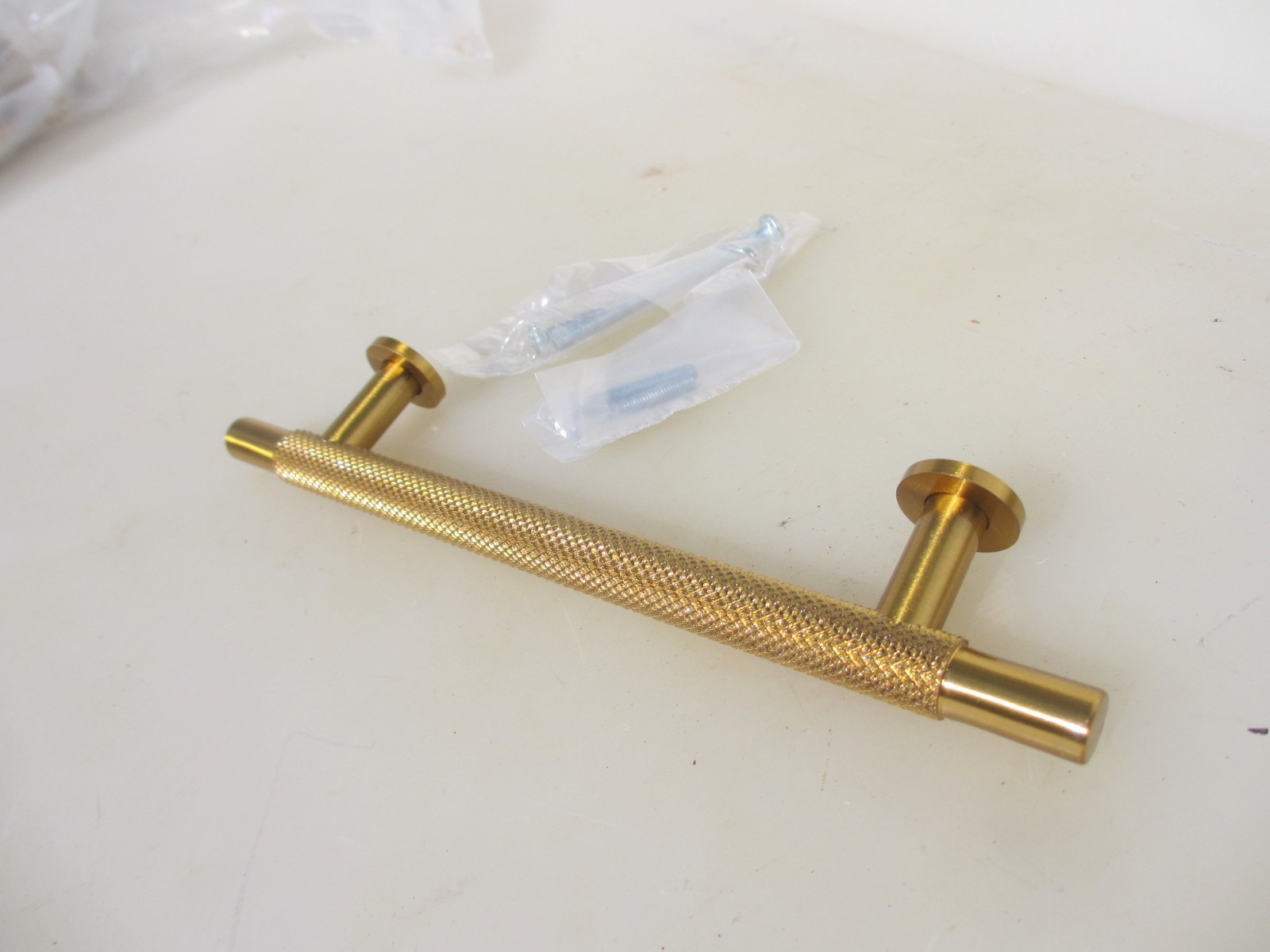 Brass Drawer Pulls Handles Gold Gilt Old Modern 7.5″W – £5 each