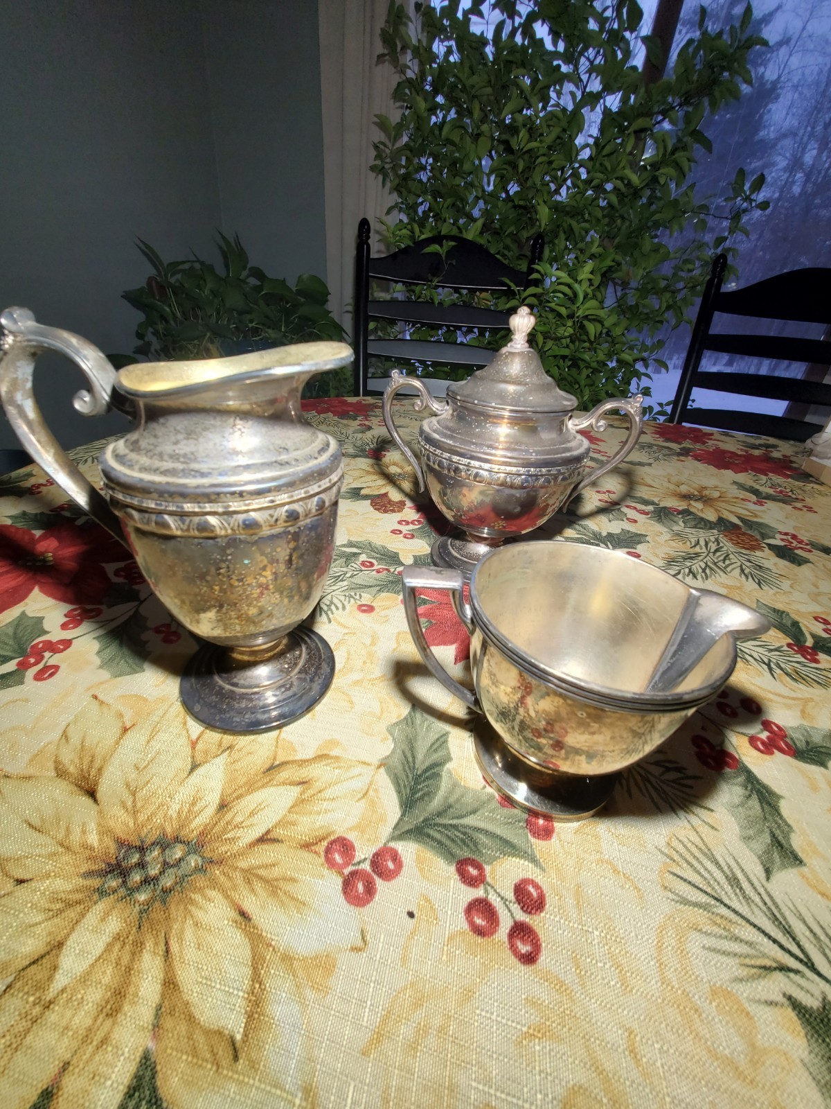 Vintage Rodgers & Bro 1704 And 1703. also Windsor W Rogers 3732 silverplate set