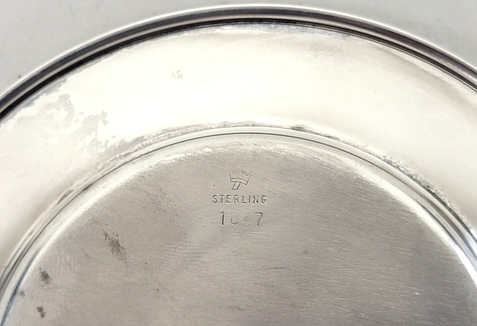 Rare Vintage 1953 Sterling Silver Kentucky Derby Horseshoe Ashtray (Pre-Owned)
