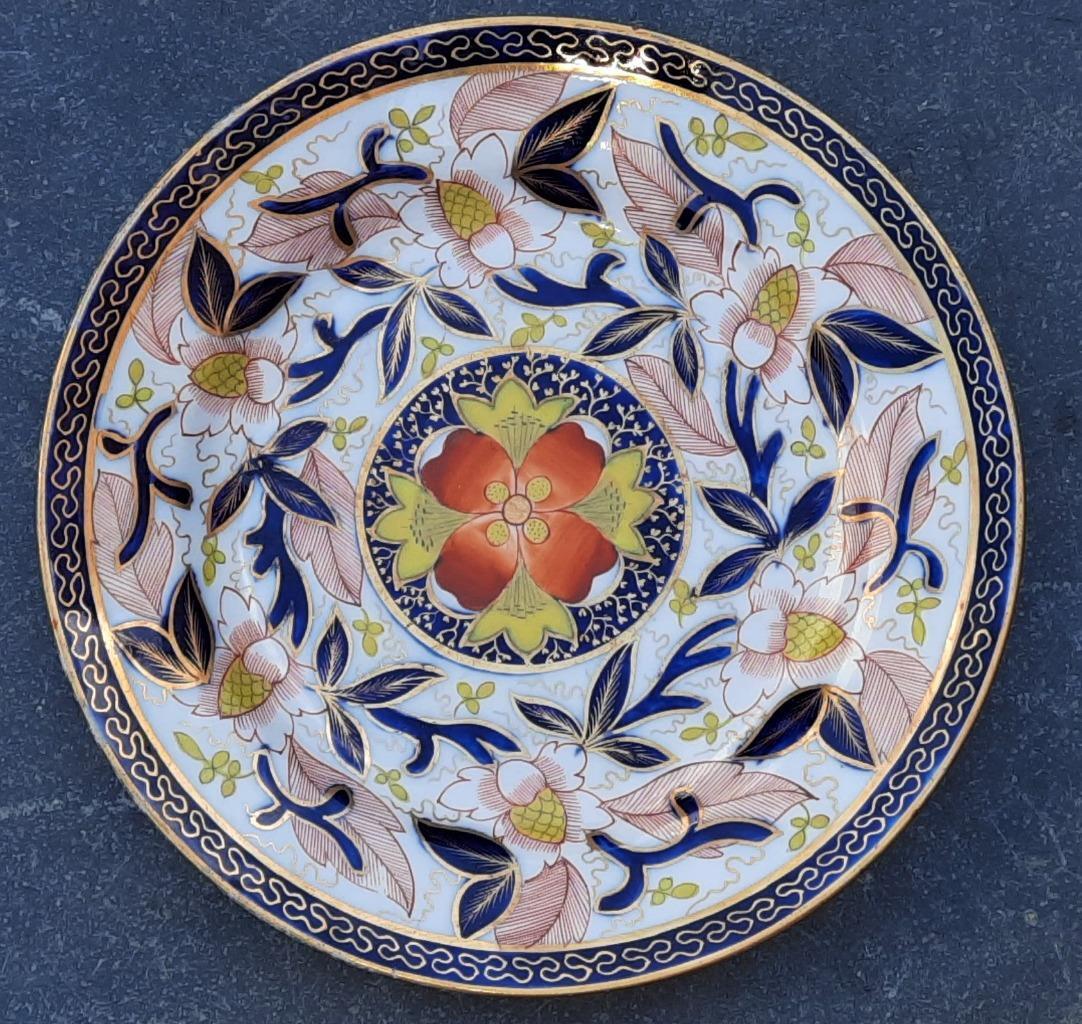 Exquisite Georgian John Rose at Coalport Hand Painted Plate C 1805