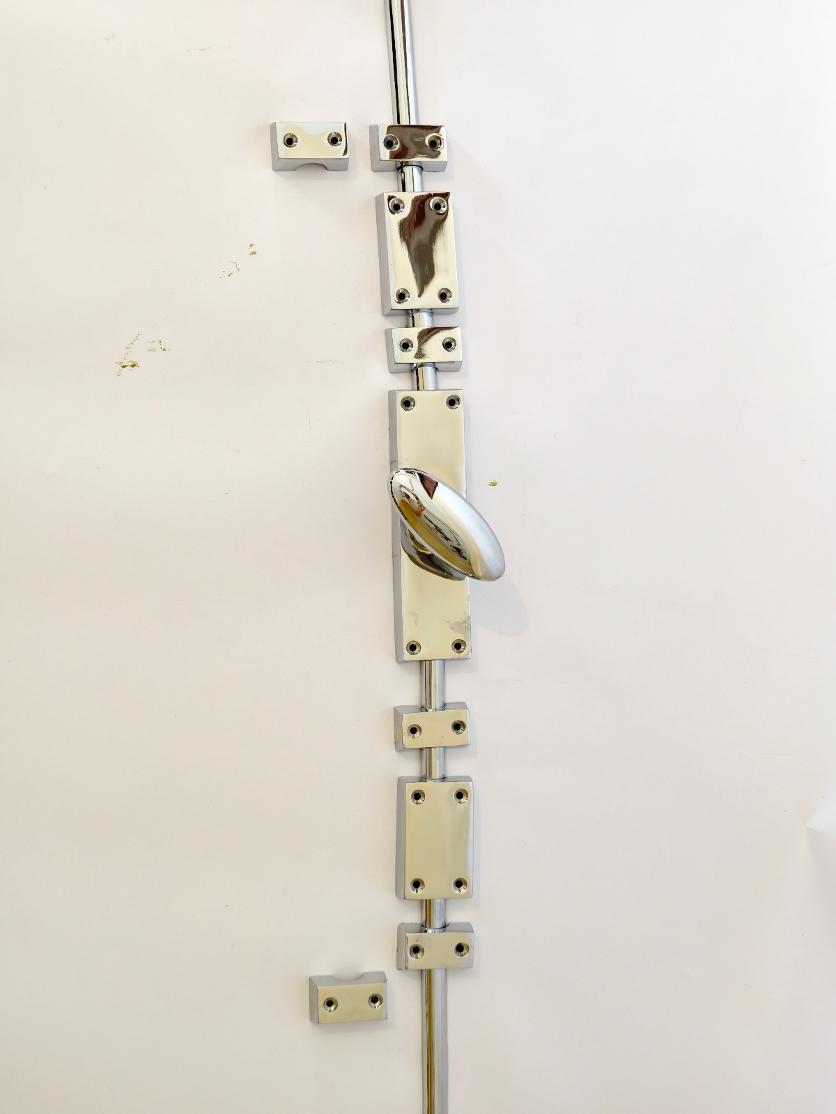 2 sets Solid Brass Cremone Bolt Espagnolette 110″ (280cm) French Door Lock Heavy