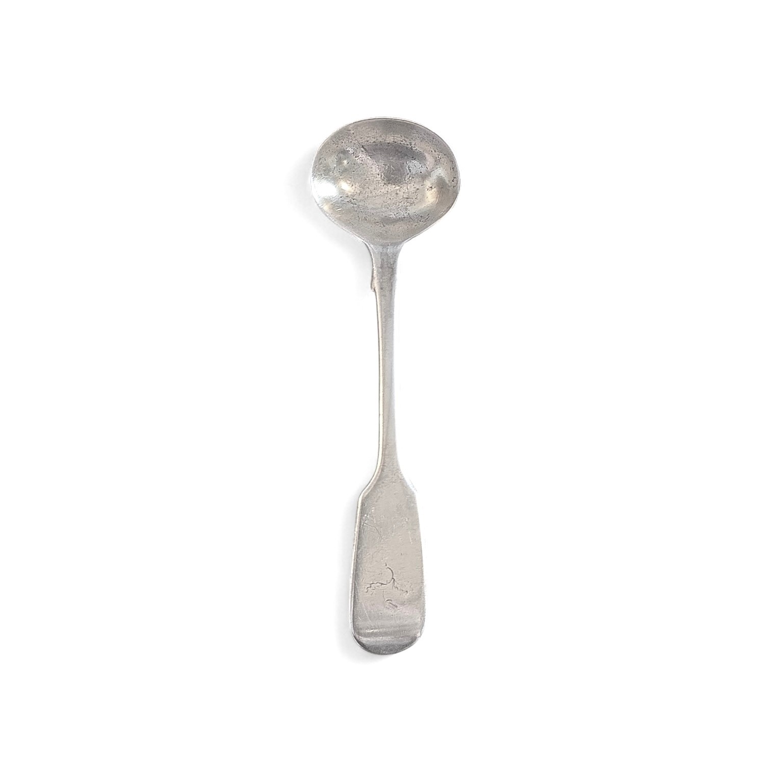 Antique Sterling Silver Mustard Spoon – Exeter 1836 by William Pope