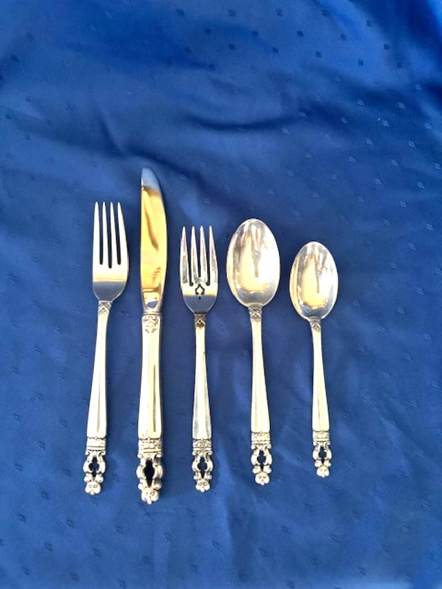 GORHAM HISPANA-SOVEREIGN C1968 STERLING SERVICE FOR 12 60 PCS
