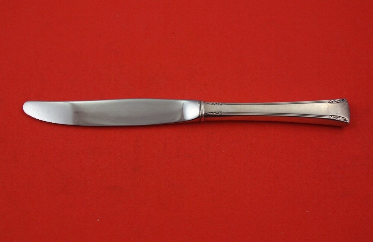 Serenity by International Sterling Silver Dessert Knife modern serrated 7″