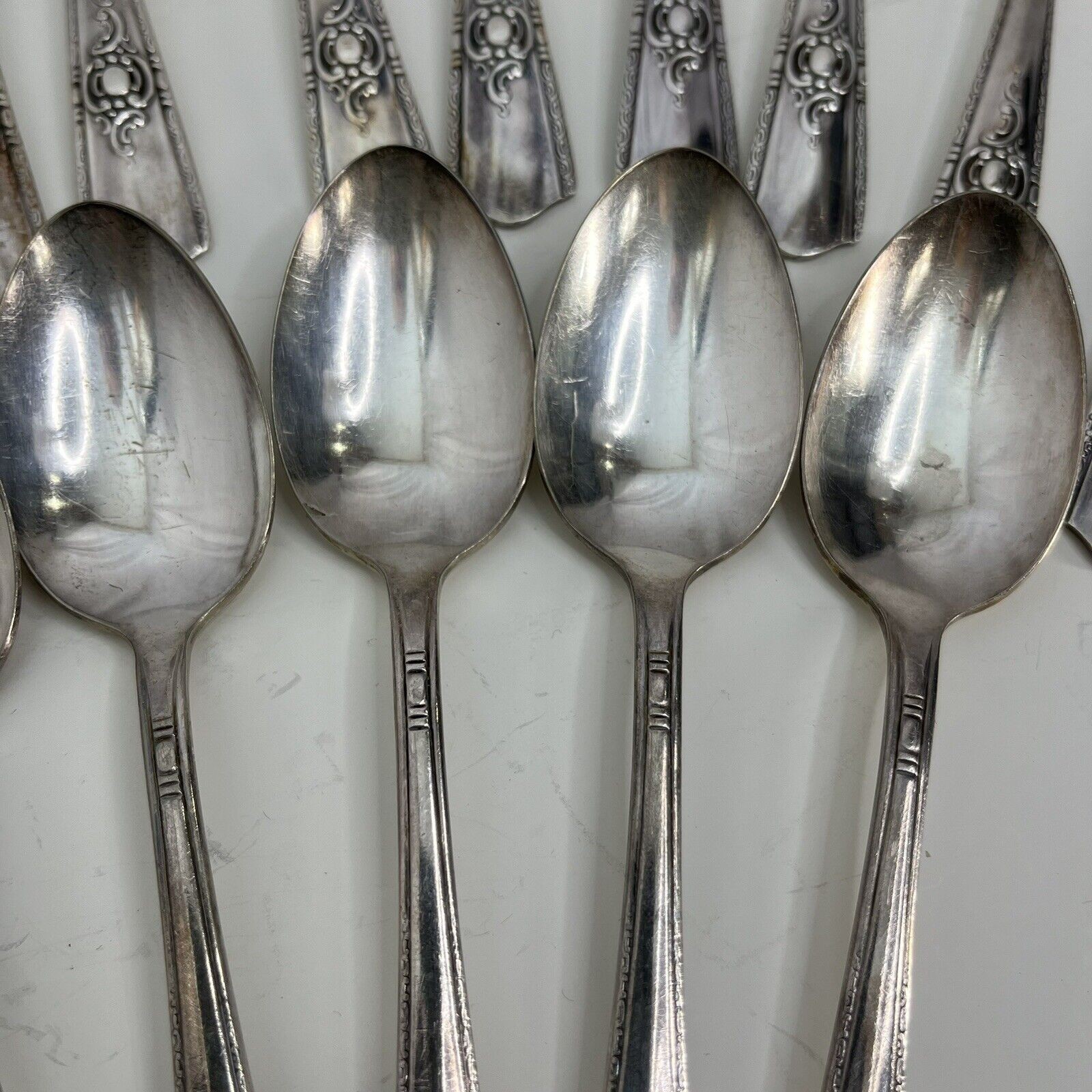 Harmony House Plate AA+ Maytime Dinner Flatware 30 Pieces Set Vintage