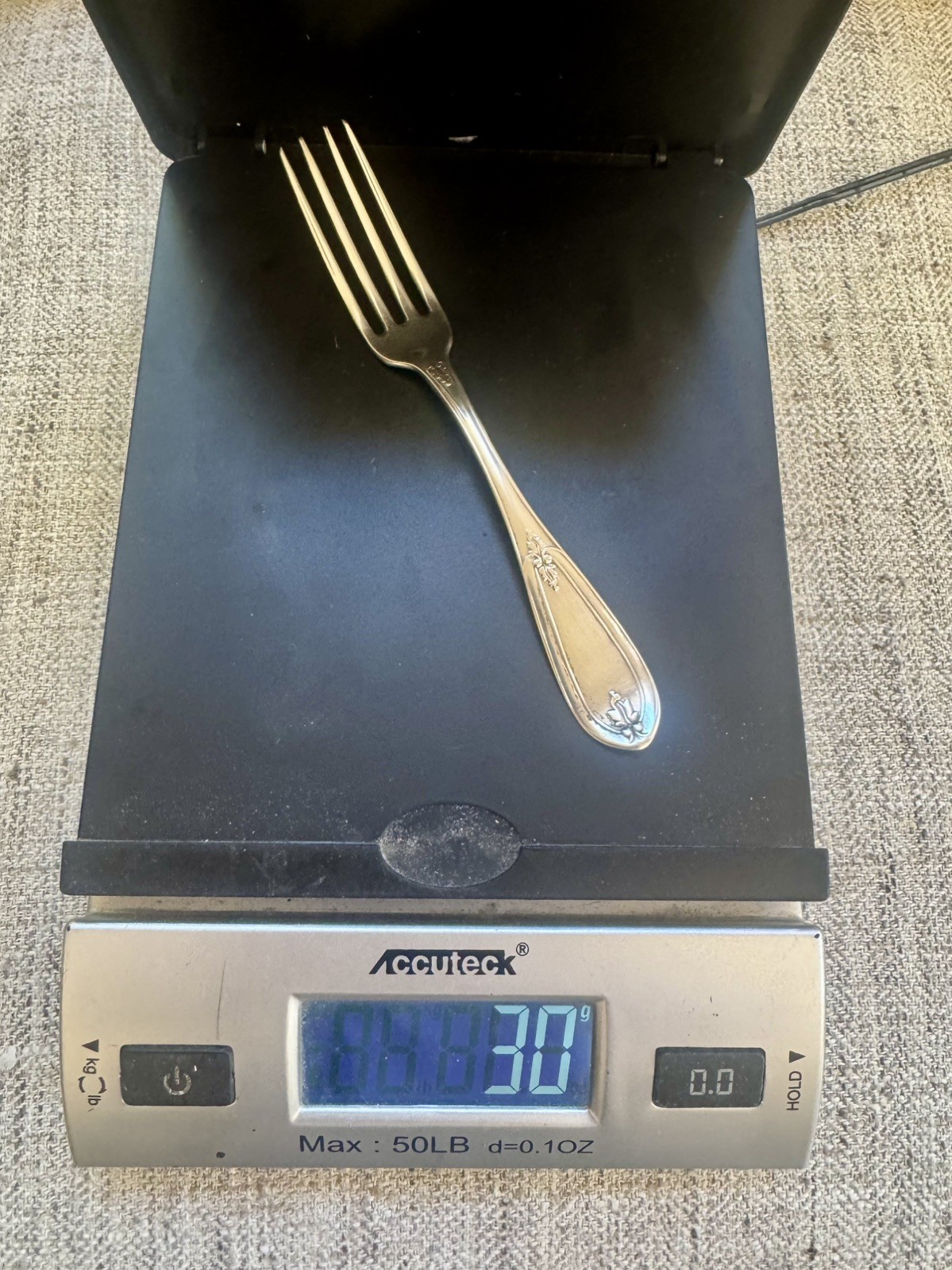 American Sterling Silver Fork Olive Pattern 6.5″ 30g
