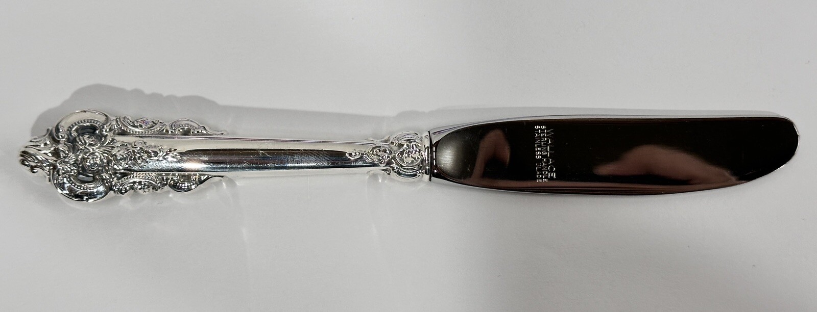 Grand Baroque by Wallace Sterling Silver Single 6.25″ Inch Butter Knife Flatware