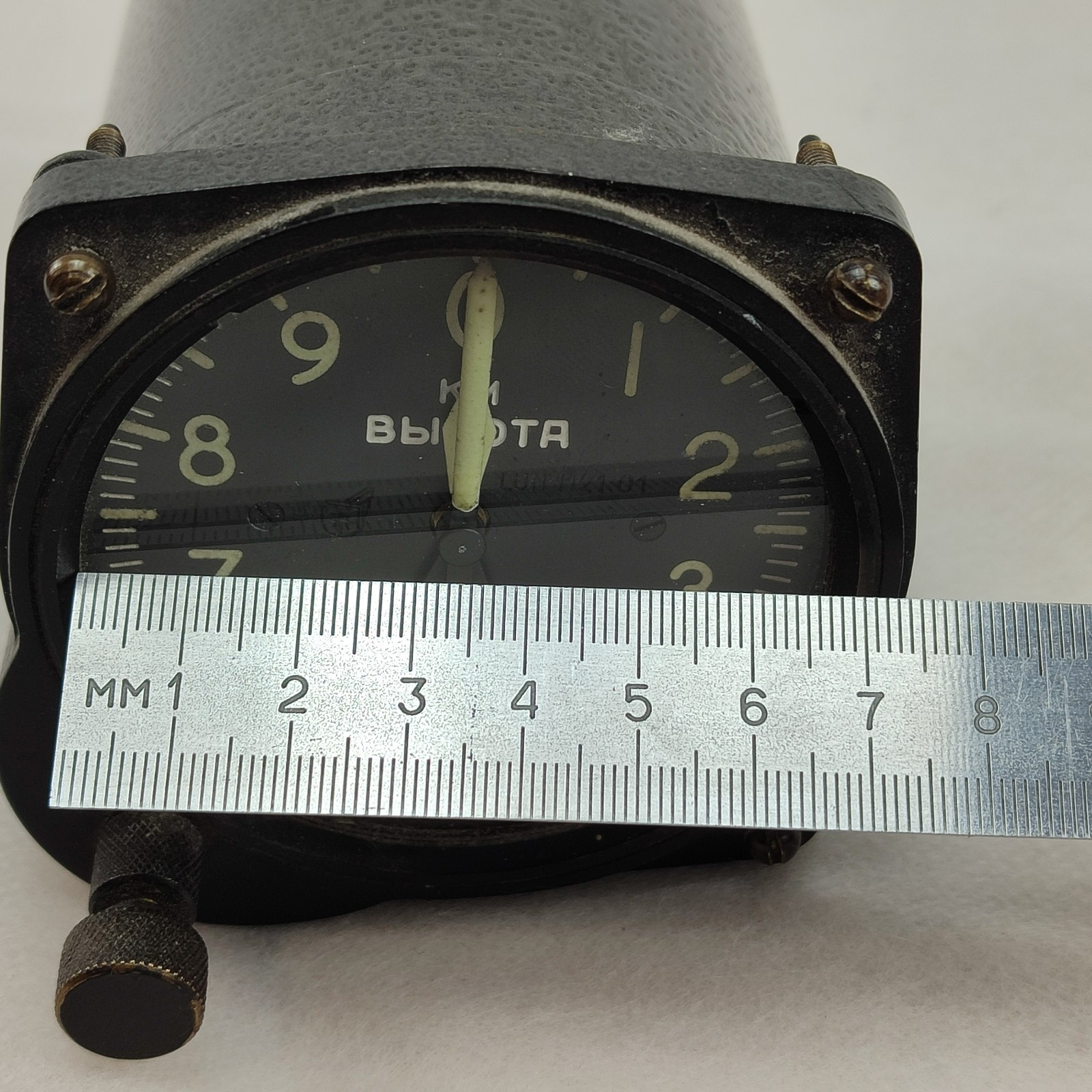 Antique Russian Military Aircraft Original Altimeter Cold War