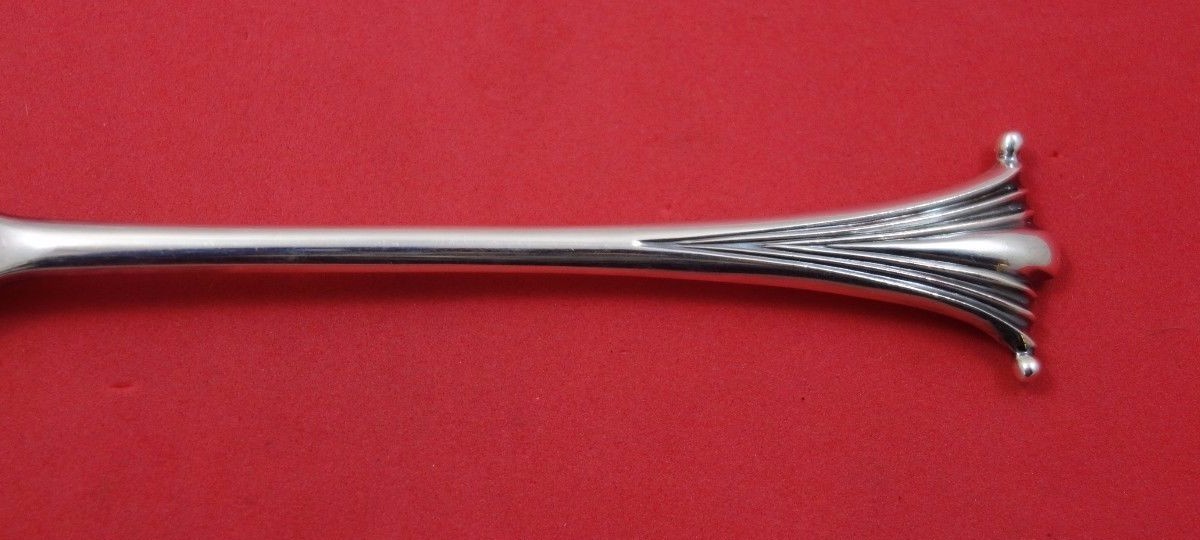 Scroll by James Robinson Sterling Silver Dinner Fork 3-Tine 7 5/8″ Flatware