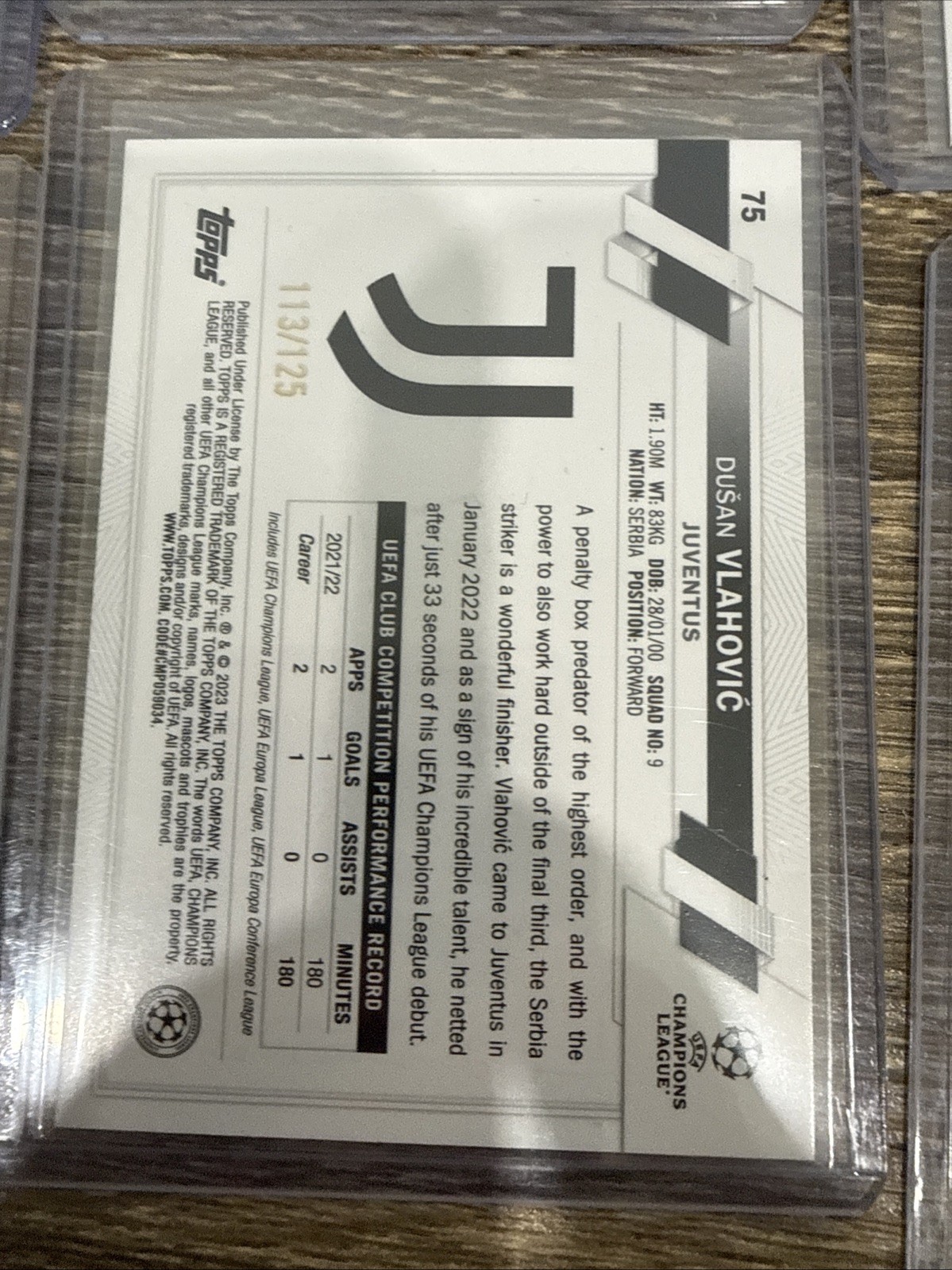 Soccer Cards.Numbered Cards And Inserts.Lot Of 9