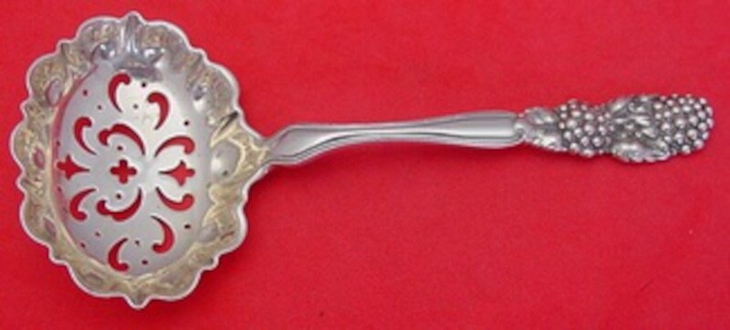 Blackberry by Tiffany and Co Sterling Silver Sugar Sifter 5 3/4″ No Mono