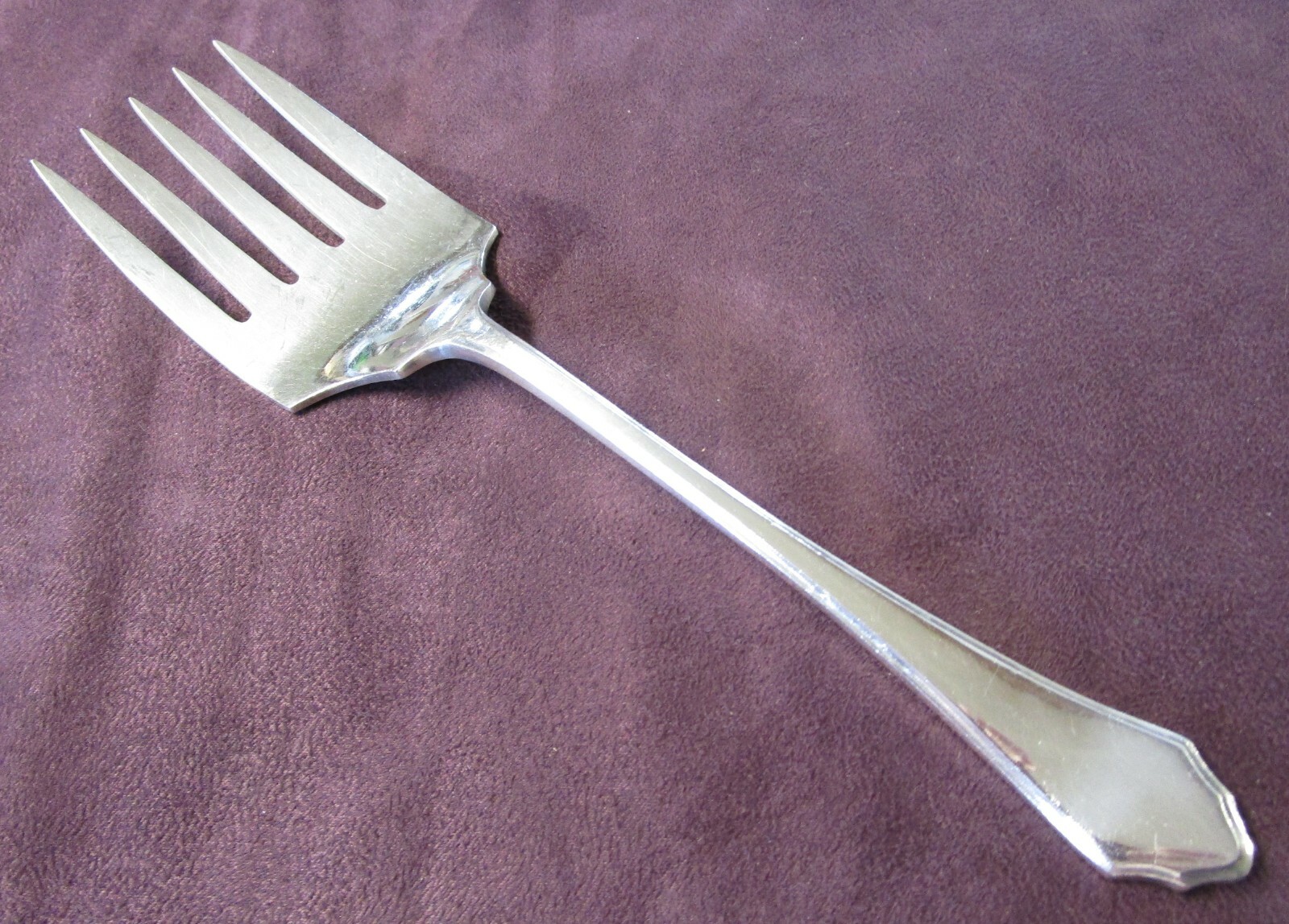Unk. Pattern Mappin & Webb Serving Fork Prince’s Plate Silverplate No Monogram