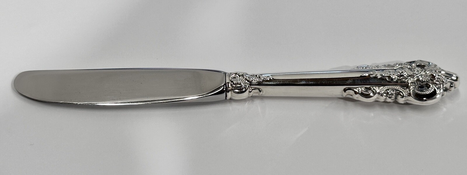 Grand Baroque by Wallace Sterling Silver Single 6.25″ Inch Butter Knife Flatware