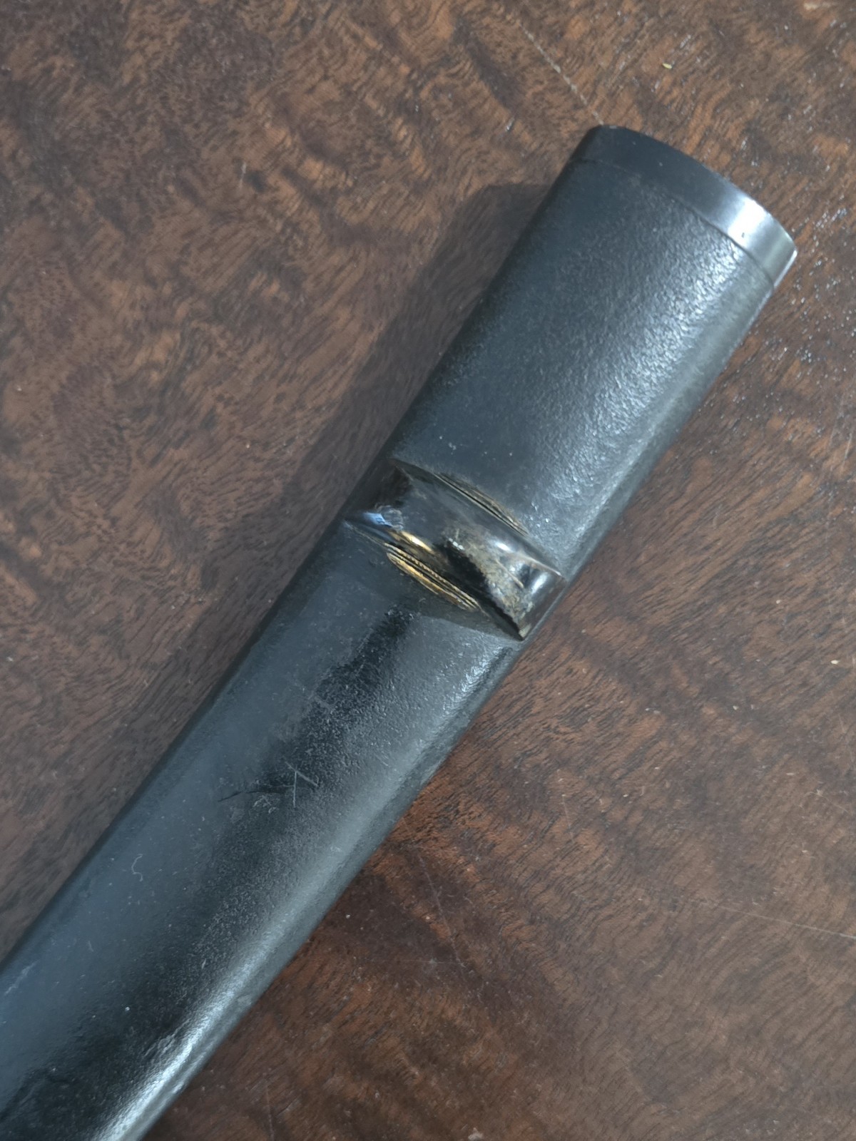 Original 17th or 18th Century Japanese Samurai Sword w/ Nice Saya or Scabbard