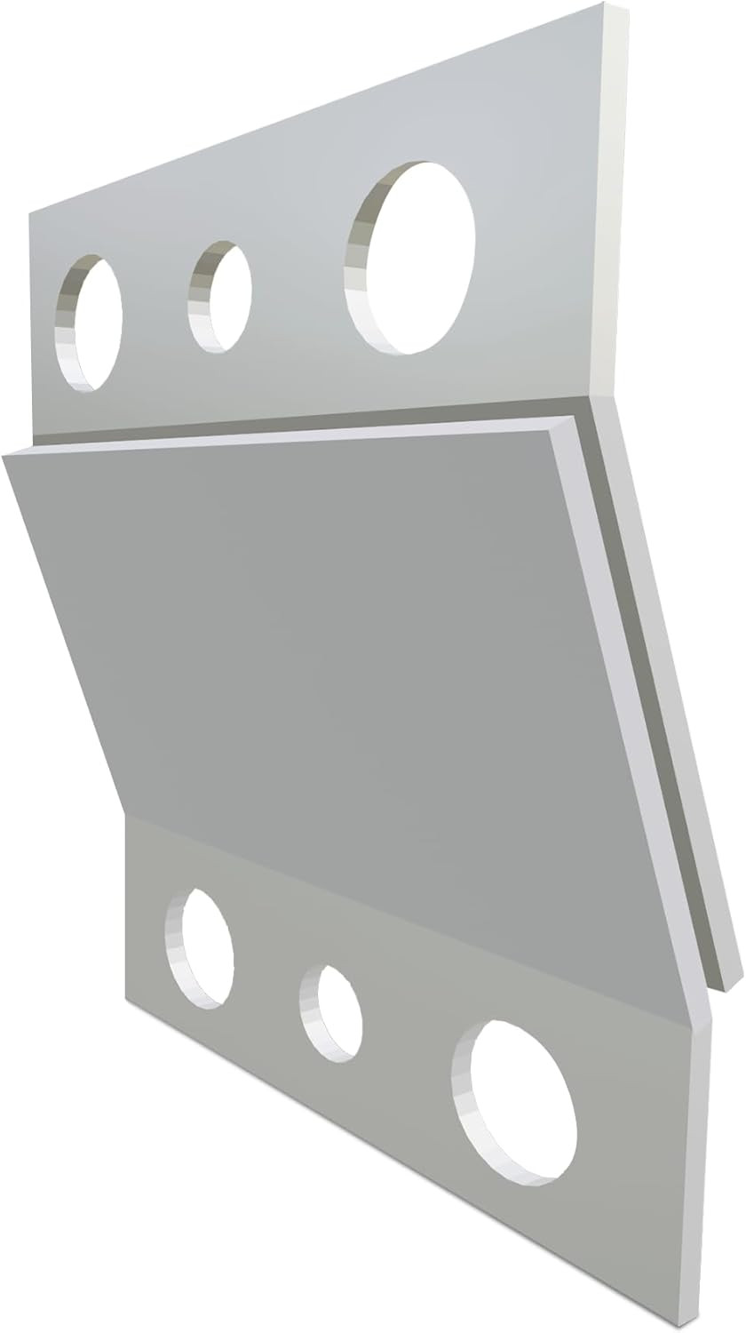 Picture Hang Solutions French Cleats 3-Inch Mounting Hardware – Supports 15 Lbs