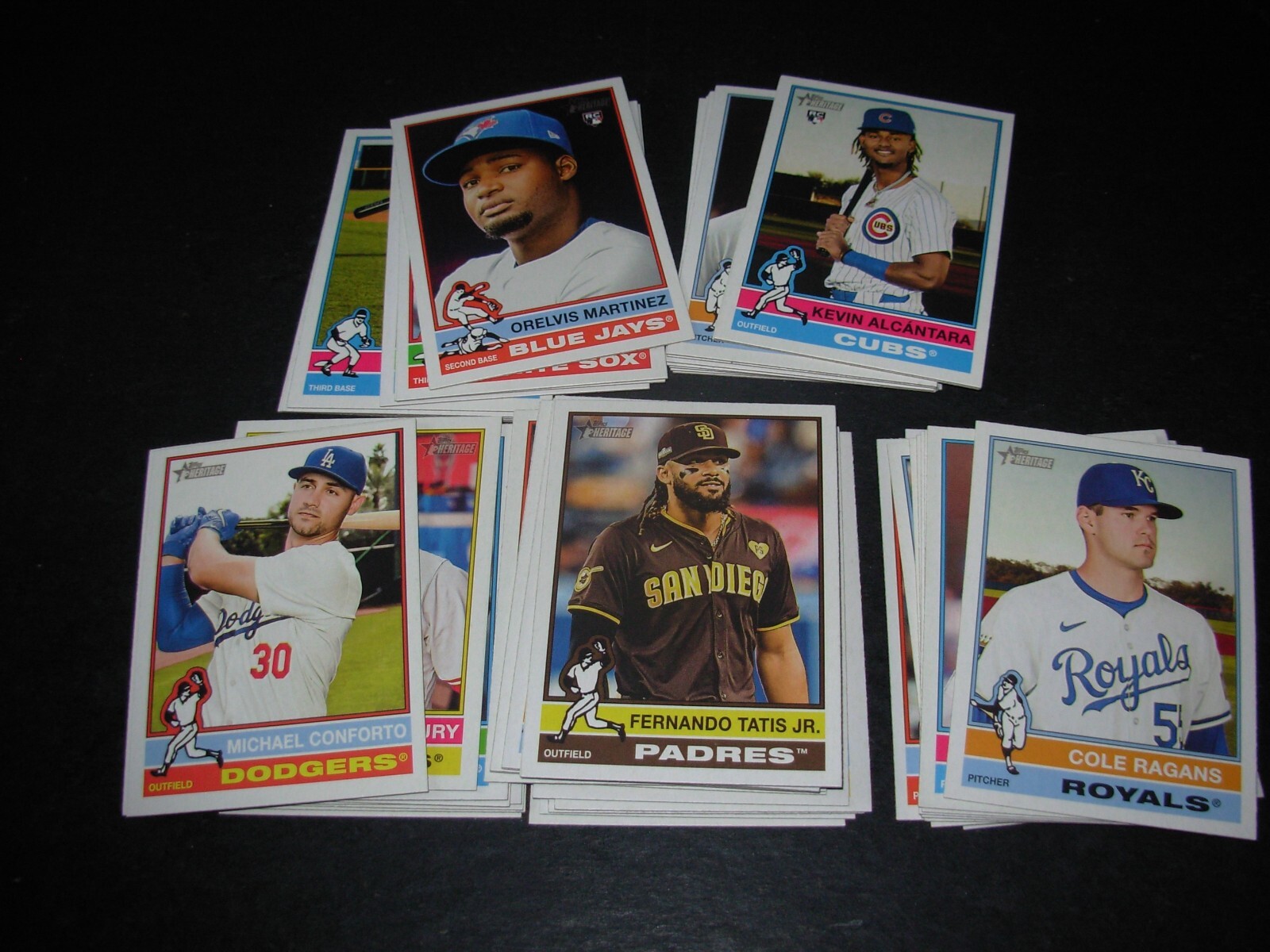 2025 Topps Heritage Baseball Base Set-you pick-$1.25 each-Check List Below