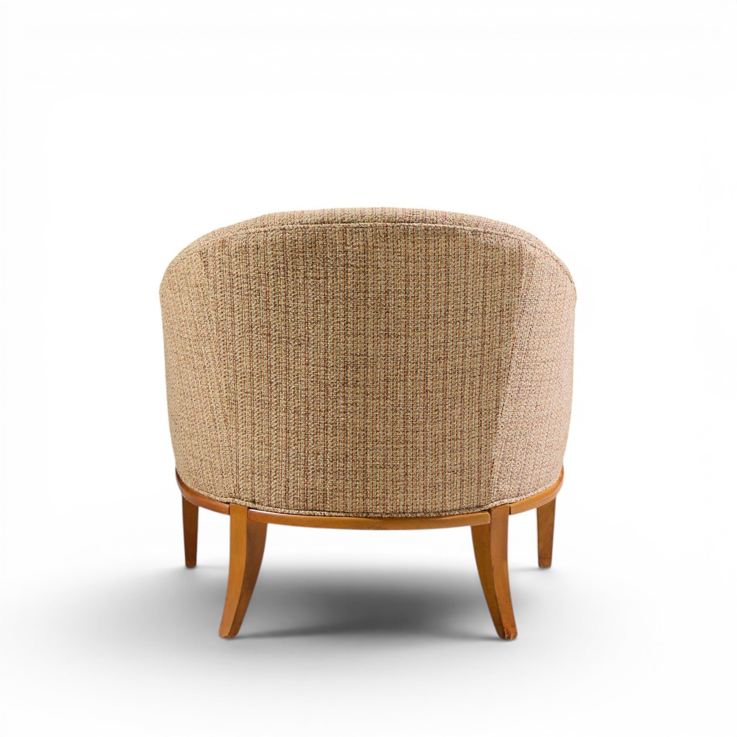 Erwin Lambeth Style Mid Century Walnut Lounge Chairs – Pair
