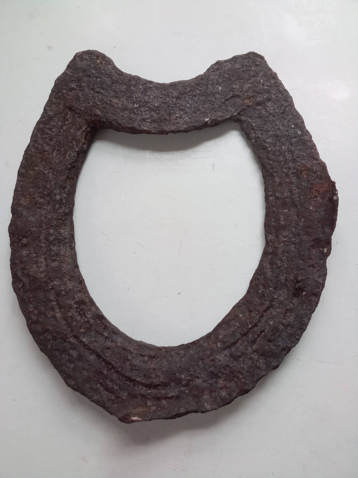 Early Antique Primitive Horseshoe Hand Forged 1750-1820 Colonial Era Blacksmith