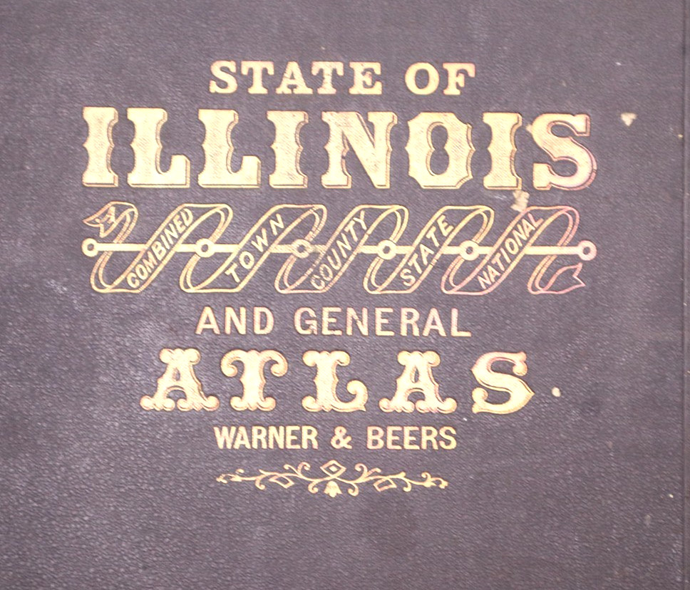 1875 Plat Map ~ De Witt, De Witt County, Illinois (15×18)-#17