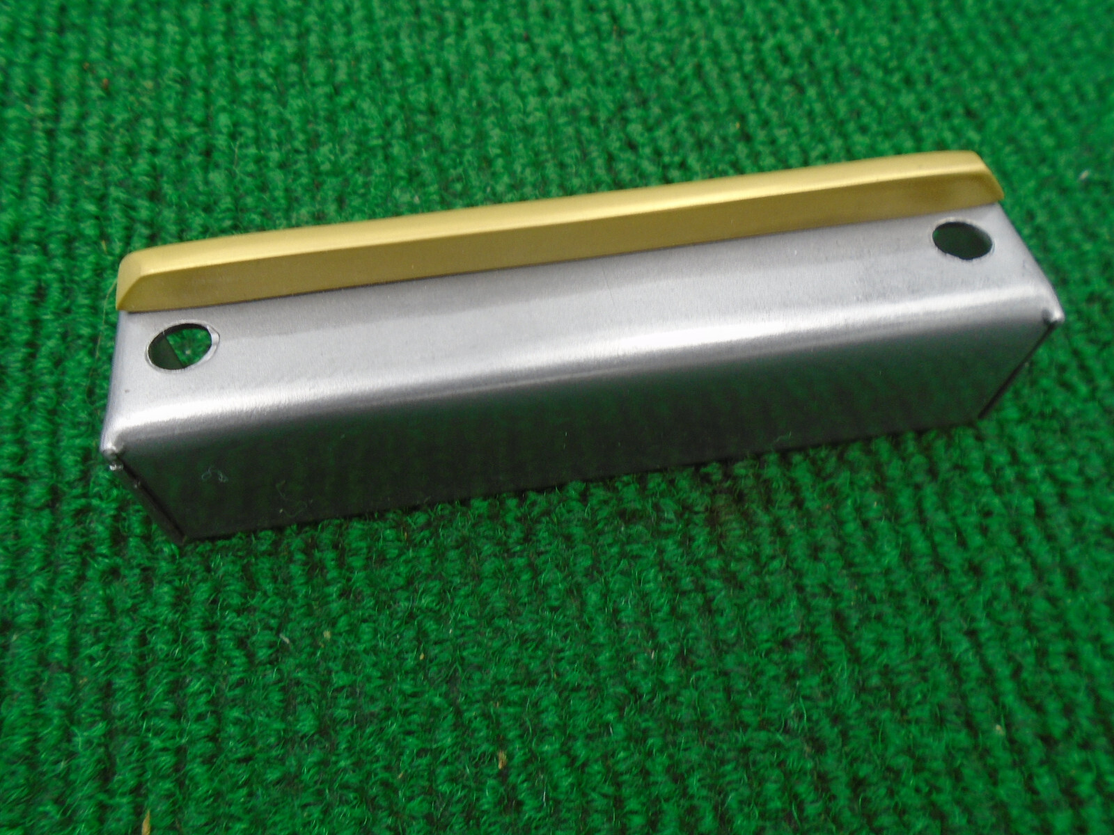 3 3/4″ KEEPER for WROUGHT STYLE RIM LOCK – BRASS & STEEL REPRODUCTION (33177)