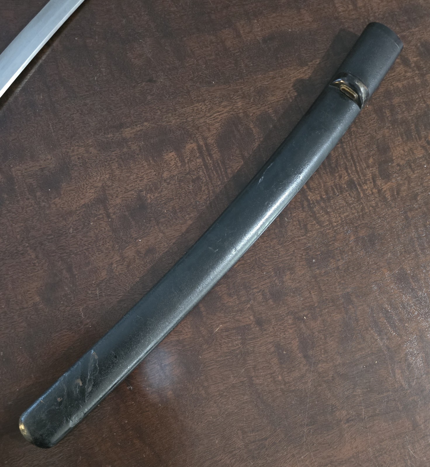 Original 17th or 18th Century Japanese Samurai Sword w/ Nice Saya or Scabbard