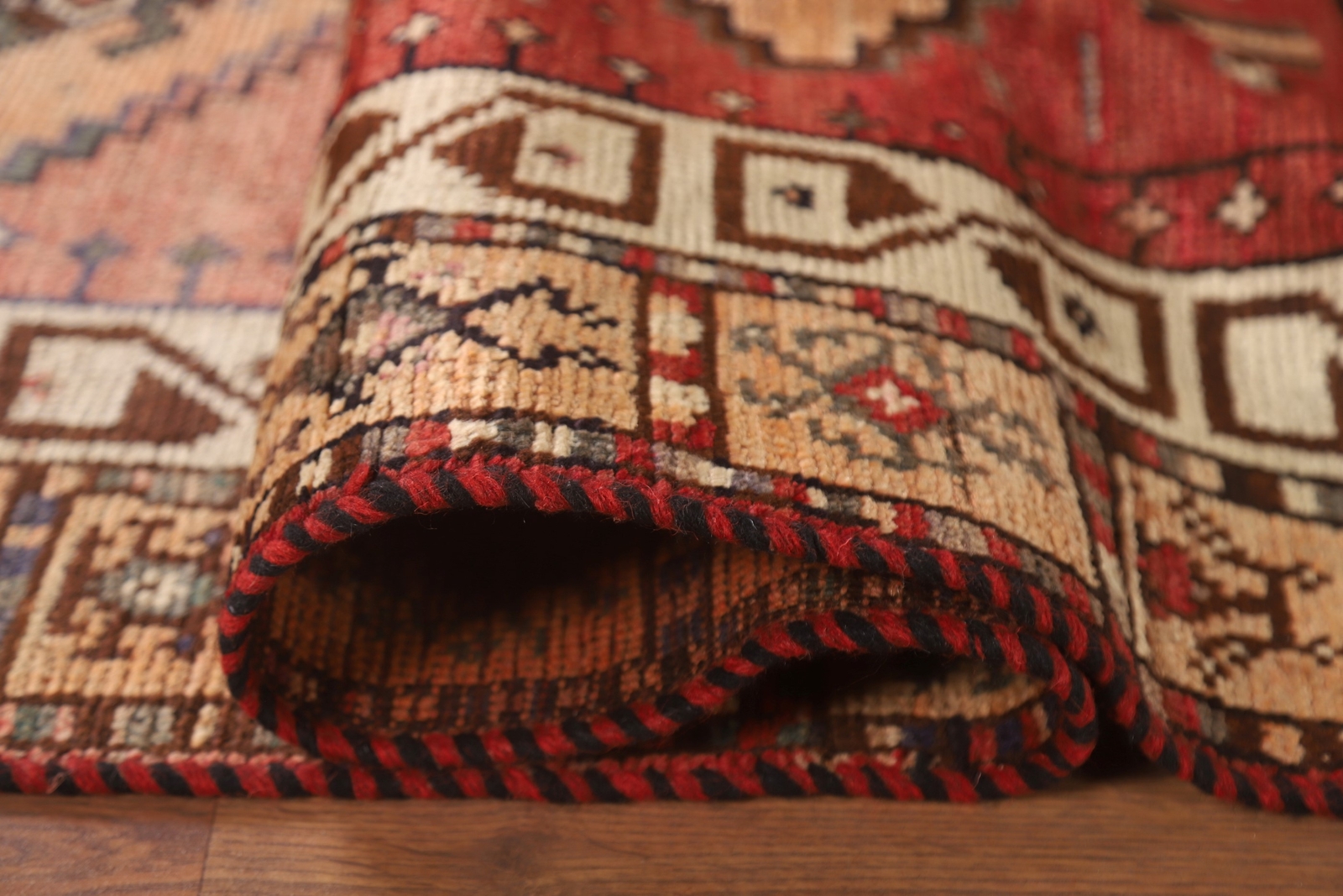 Vintage Geometric Lori Tribal Traditional Hand-knotted Area Rug 4×8 Wool Carpet