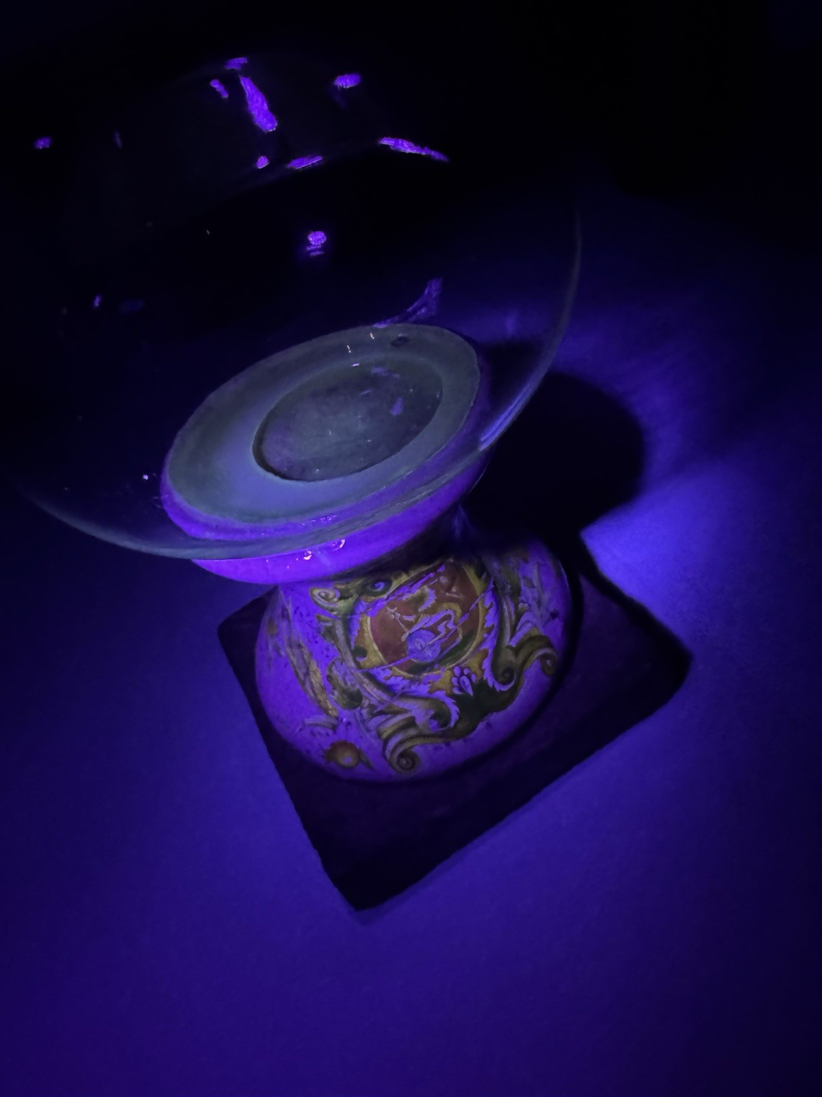 Majolica Vase-Montelupo Fiorentino Emblem