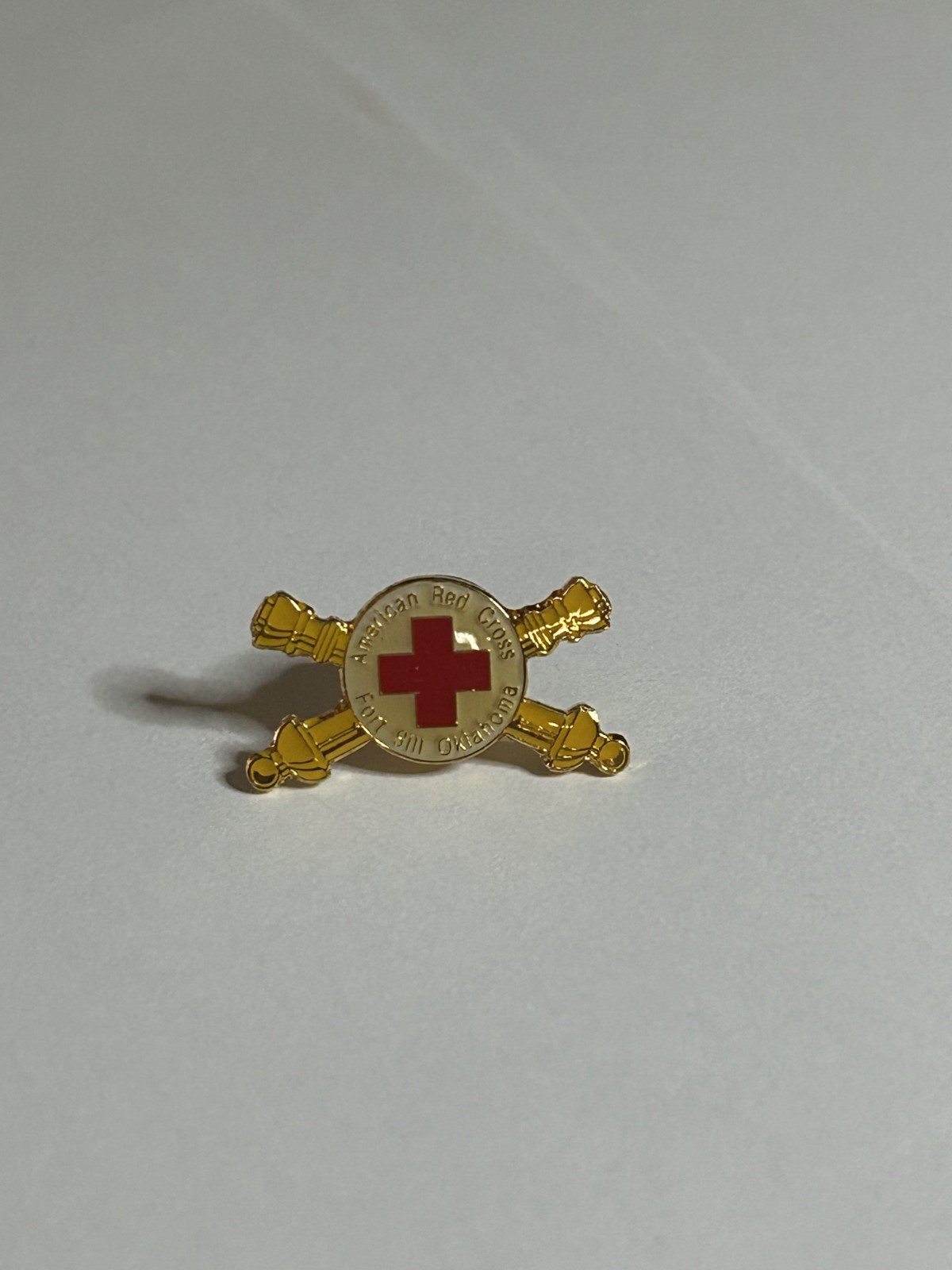 Fort Sill American Red Cross Pin – 1990, OK