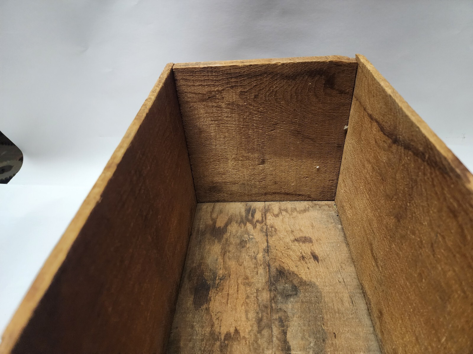 Antique American Eagle XL Grade Wood Ammo Box 500 12 GA