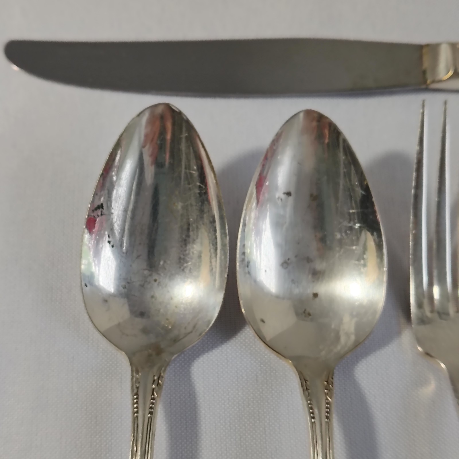 Wm. A. Rogers Chalice Harmony Silverplate Flatware Oneida 1958 Lot of 6 Pcs
