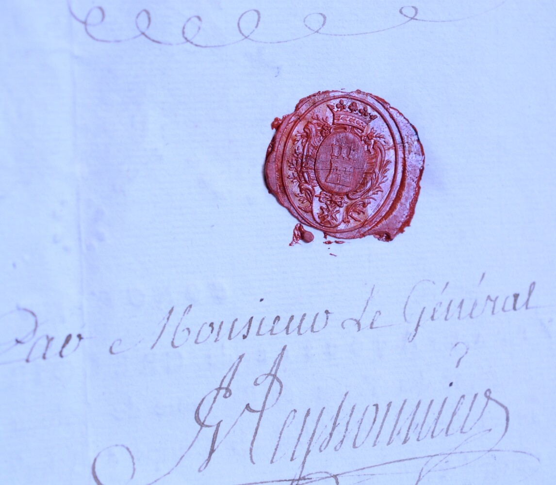 MARTINIQUE 1775 DIPLÔME GÉNÉRAL GREGOIRE ANTILLES ILES AMÉRIQUES AMERICANA