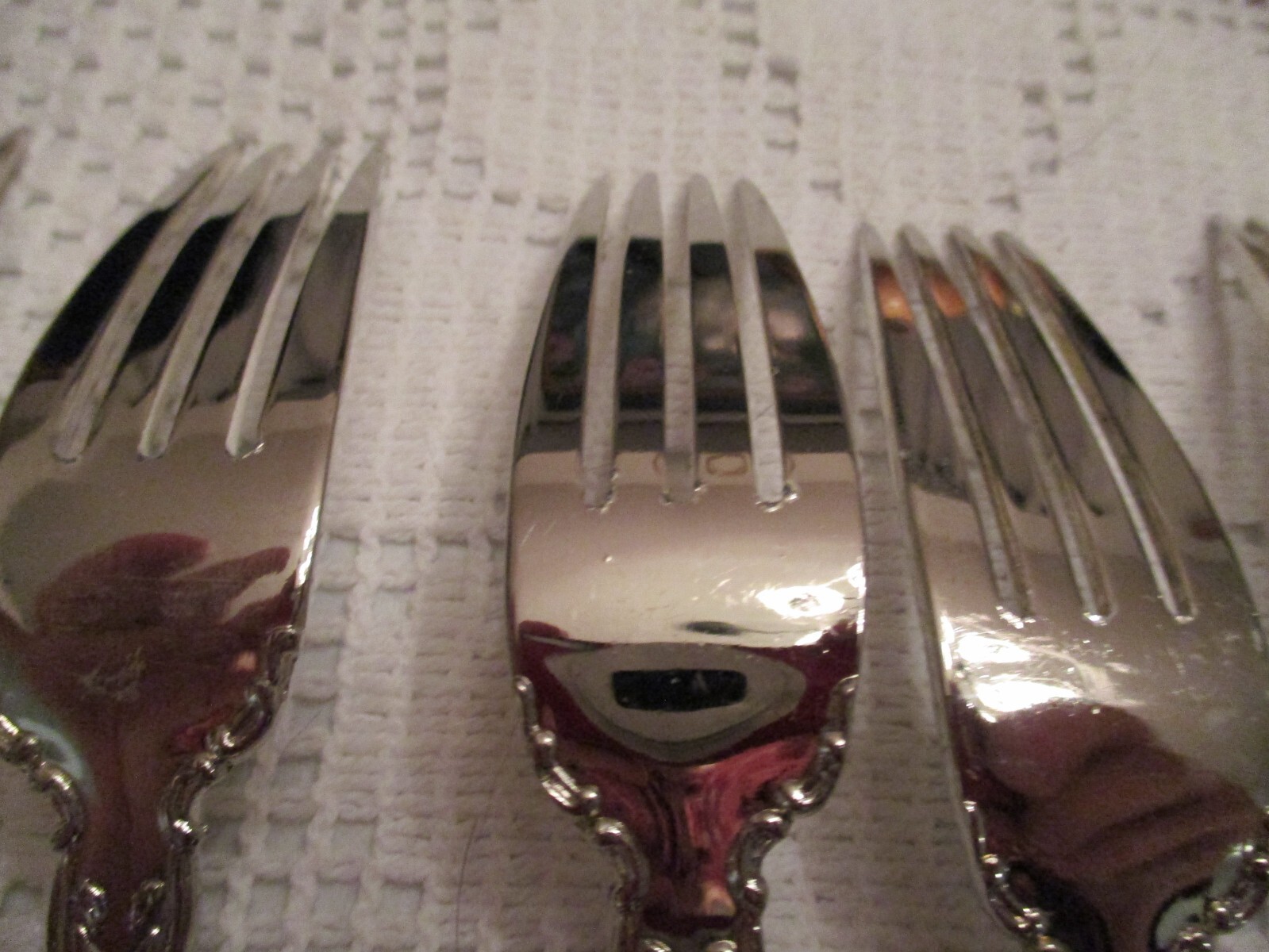 Godinger Grand Master Silver Plated Flatware Service for 12-Soup Spoons Misssing