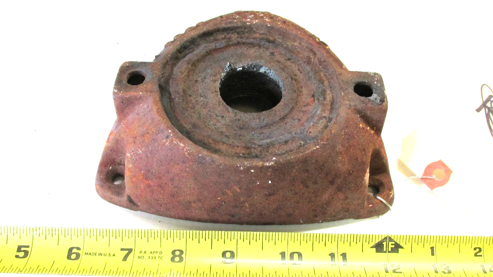 Antique Cast Iron Manual Hand Well Water Pitcher Pump Base Lot C