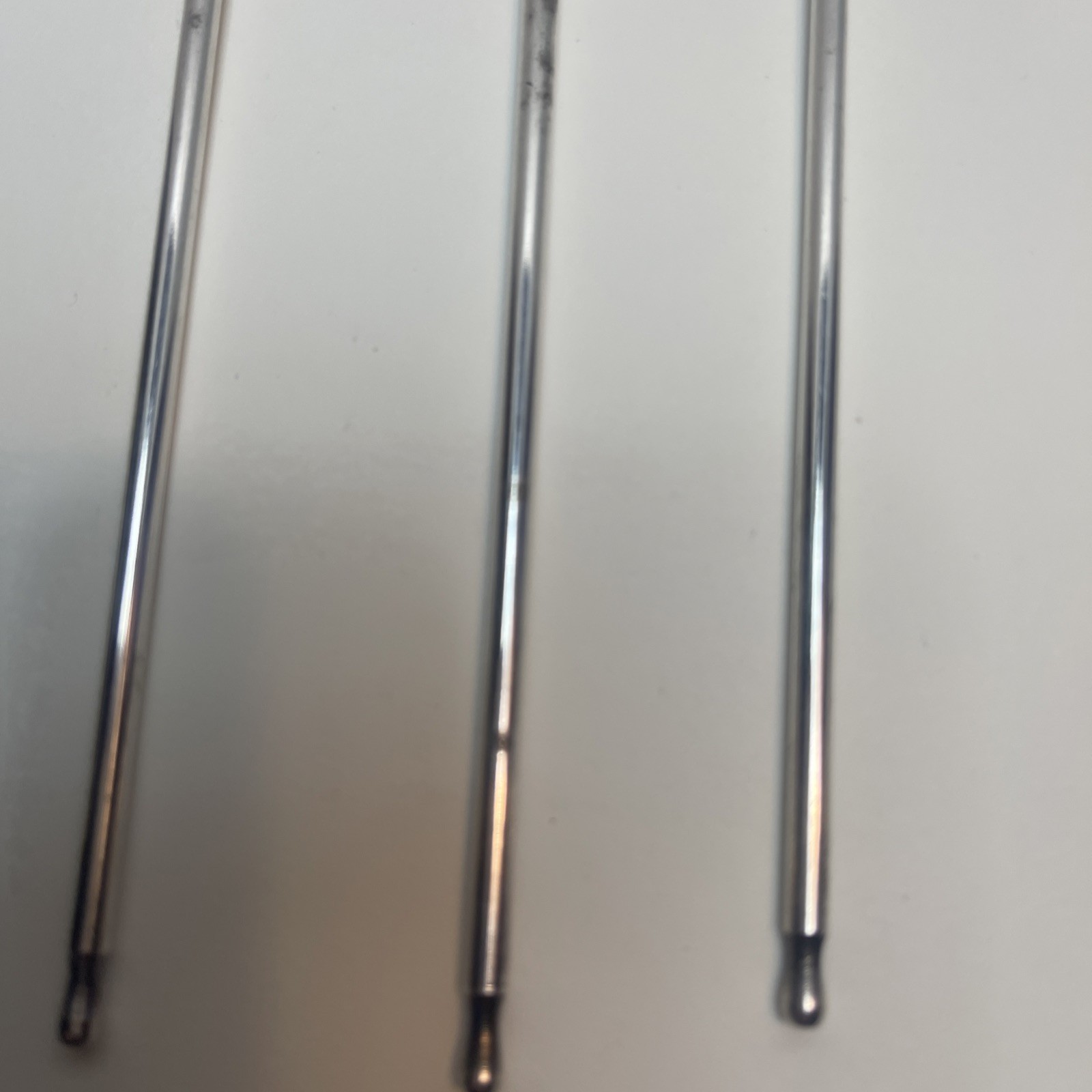 Silverplated Sipping Straw Heart Shaped Spoons 8 1/8″ Made In Italy Set of 6
