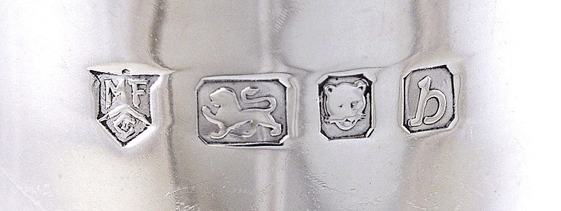 Great Pair English Sterling Silver Casters/Shakers by M. Fenton & Co Classical S