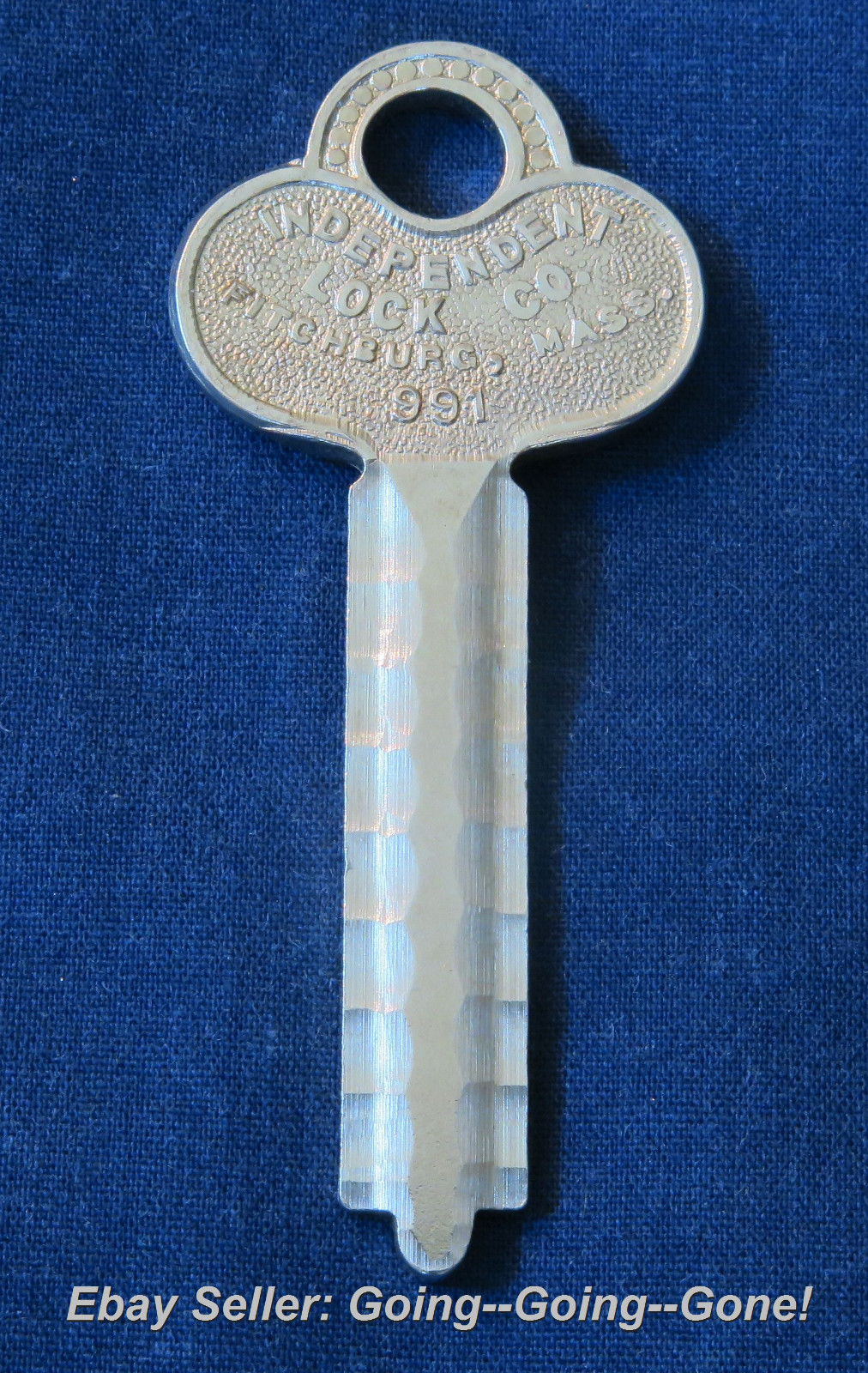 RARE ANTIQUE YALE #88 #188 STANDARD LEVER PADLOCK KEY BLANK BY ILCO 991 Y42