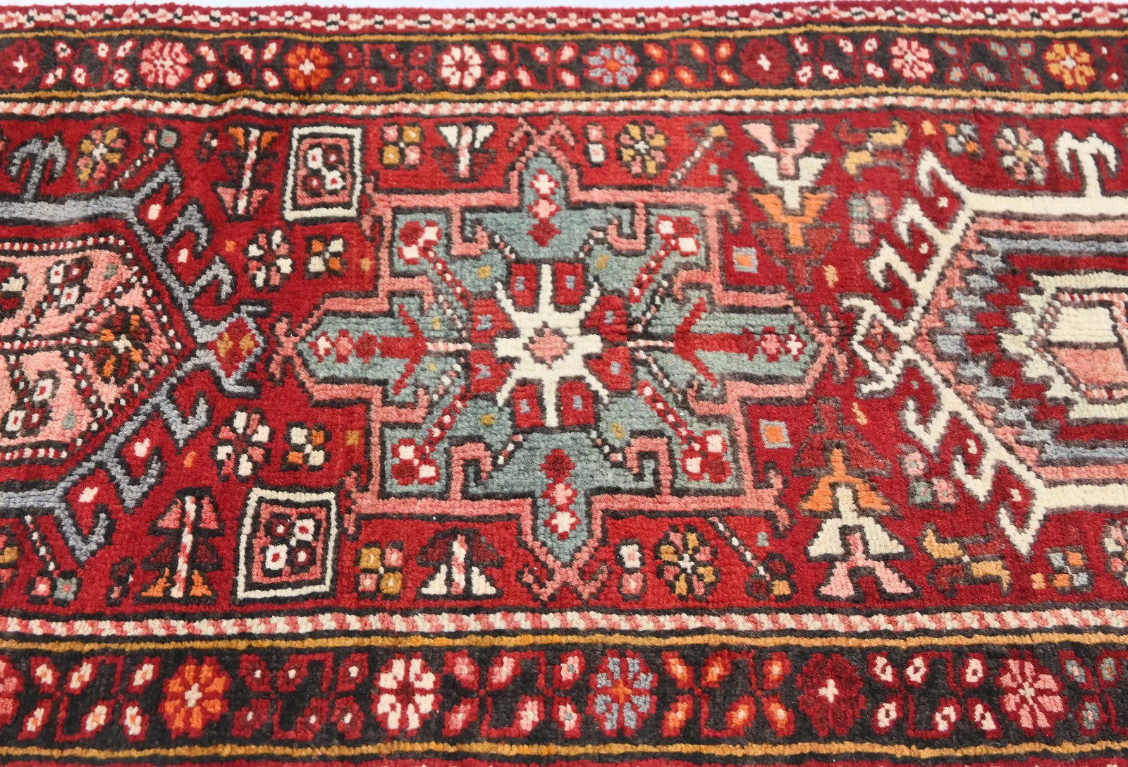 Tribal Geometric Design Oriental Runner Rug 2X13 ft Kitchen Hallway Decor Carpet