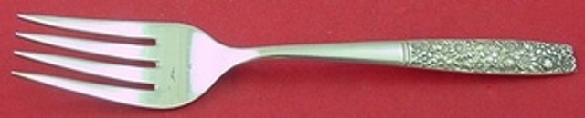 Contessina by Towle Sterling Silver Salad Fork 6 5/8″ Flatware Floral Modern