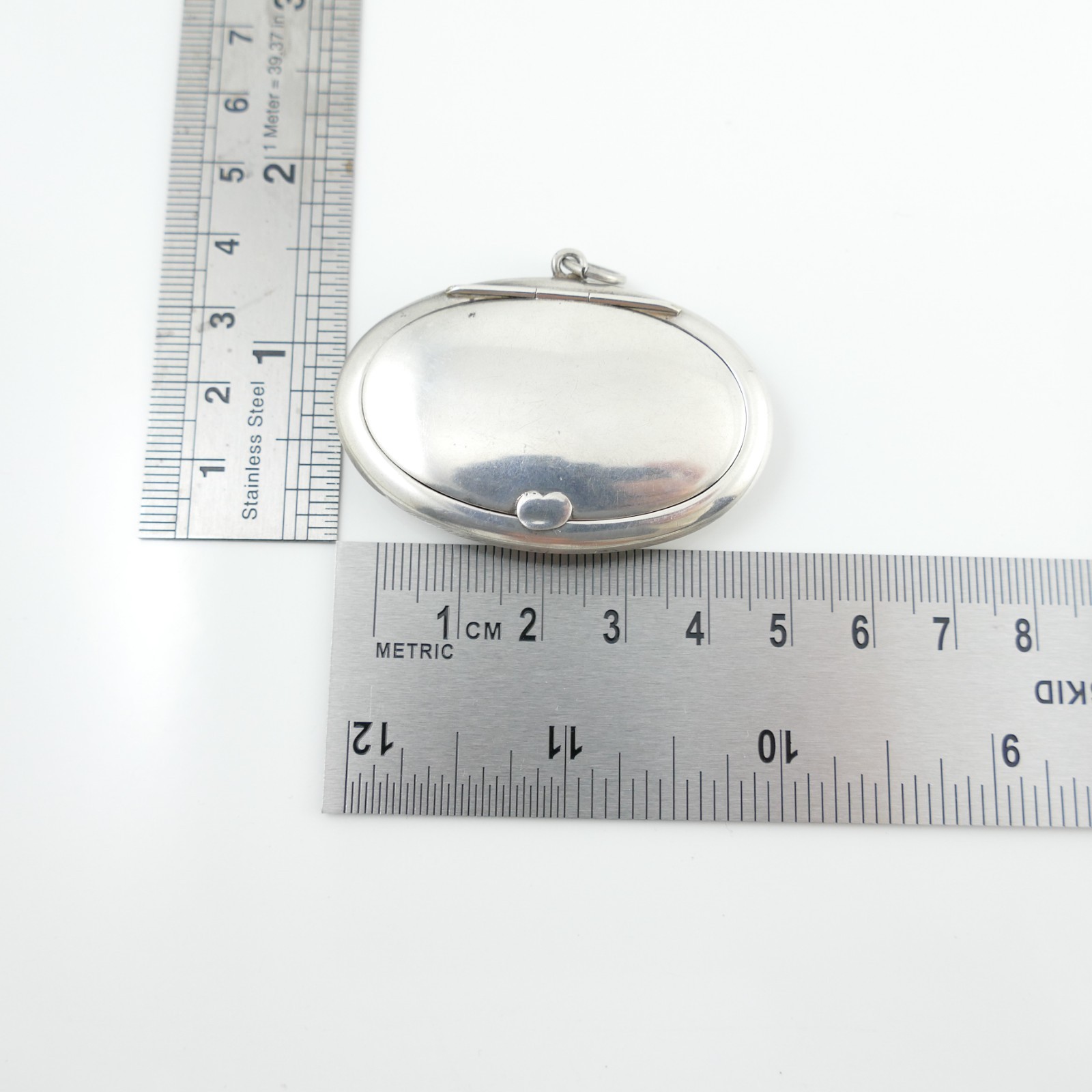Antique Sterling Silver .925 Trinket Box Full Hallmark 1915