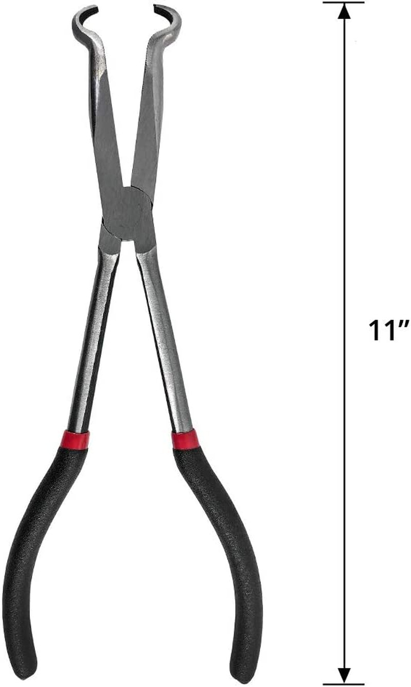 11 Long Offset Tip Spark Plug Wire Boot Puller Removal Plier Repair Hand Tools