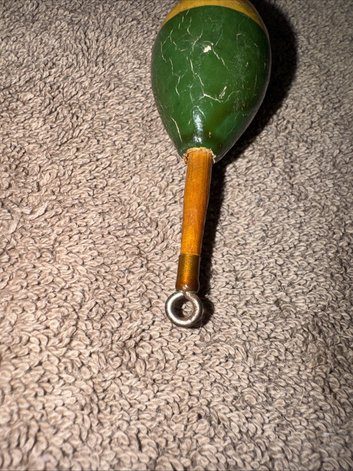 Antique Or Vintage Wood Wooden Fishing Float Bobber. (TS1)