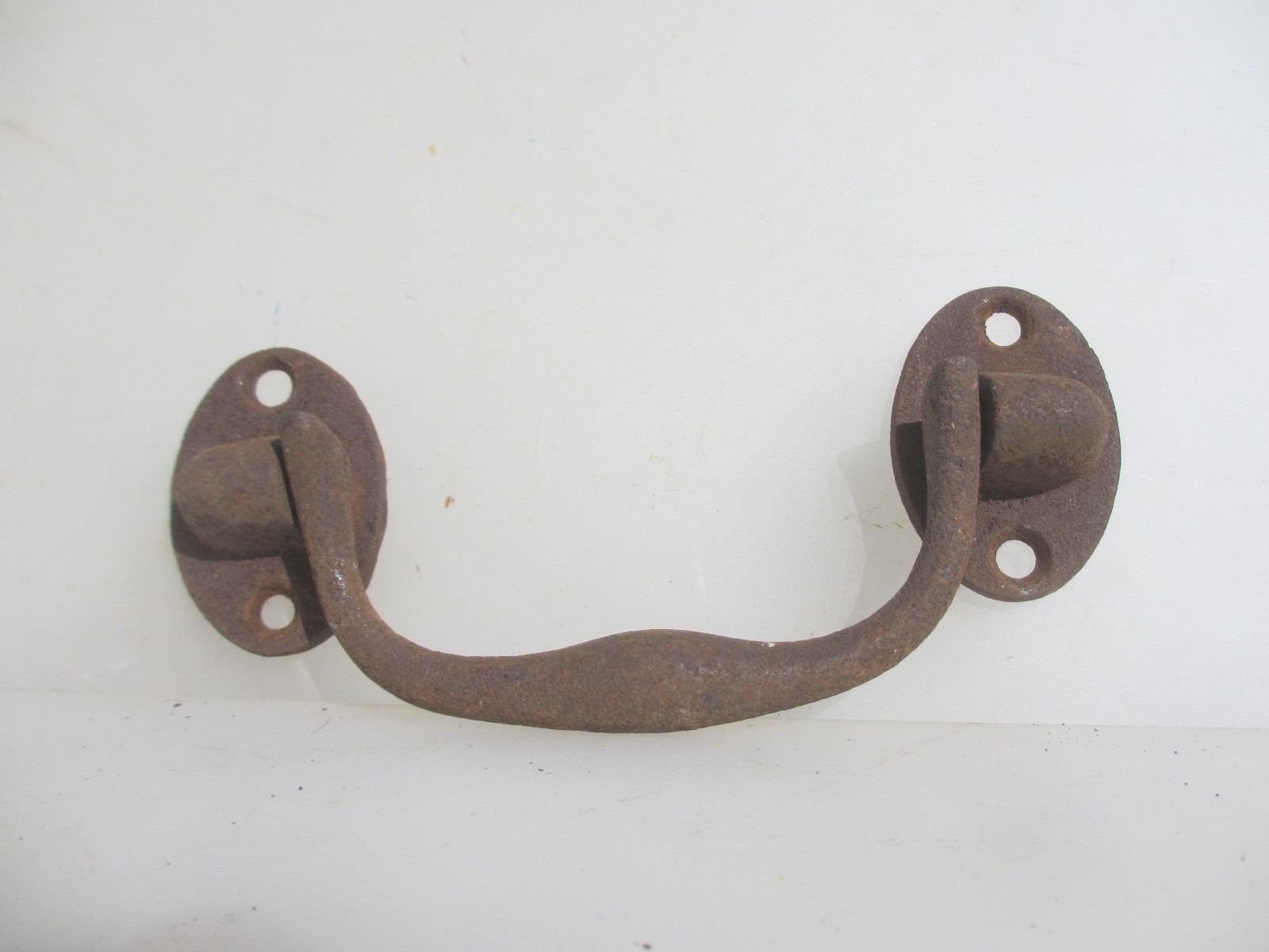 Antique Iron Drawer Pull Old Trunk Handle Box Vintage Chest Lift Trunk Chest 6″W
