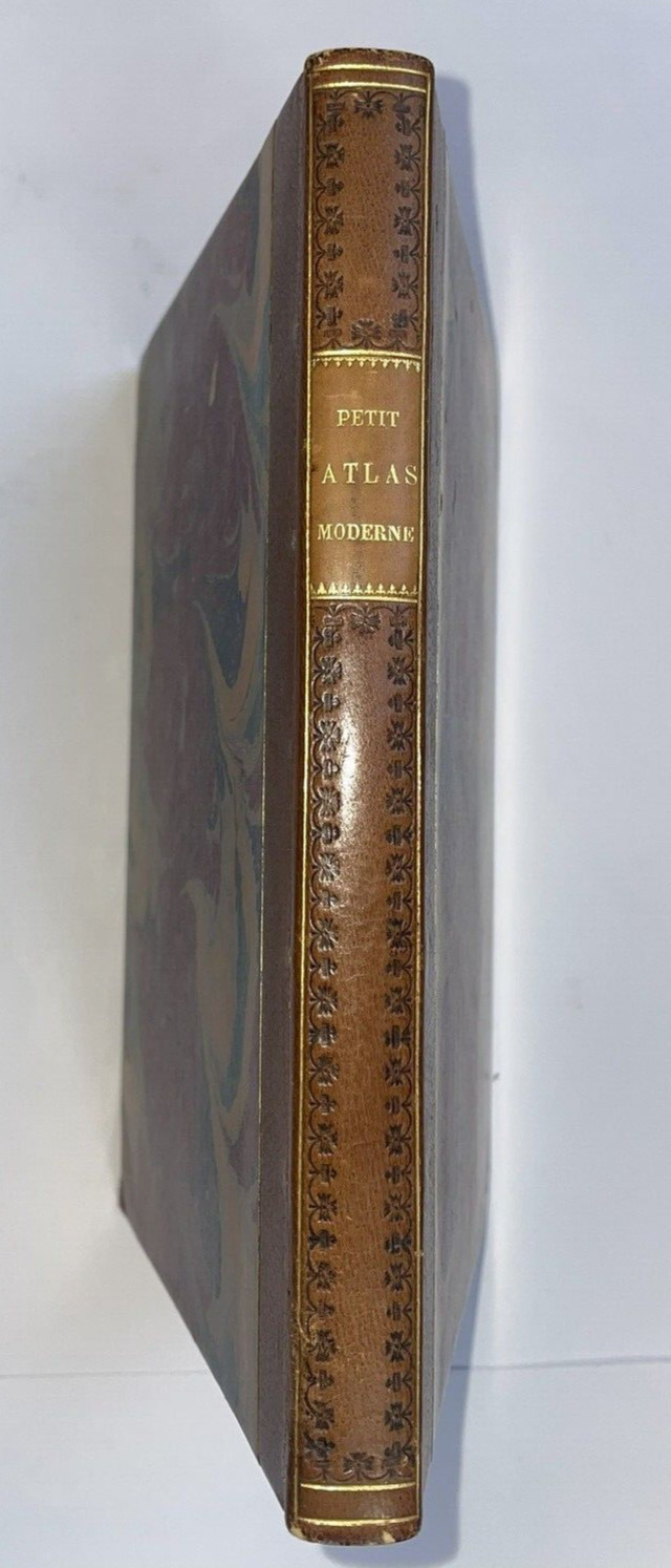 ATLAS DELAMARCHE & LATTRE c. 1810 – 25 MAPS DOUBLE PAGE COMPLET