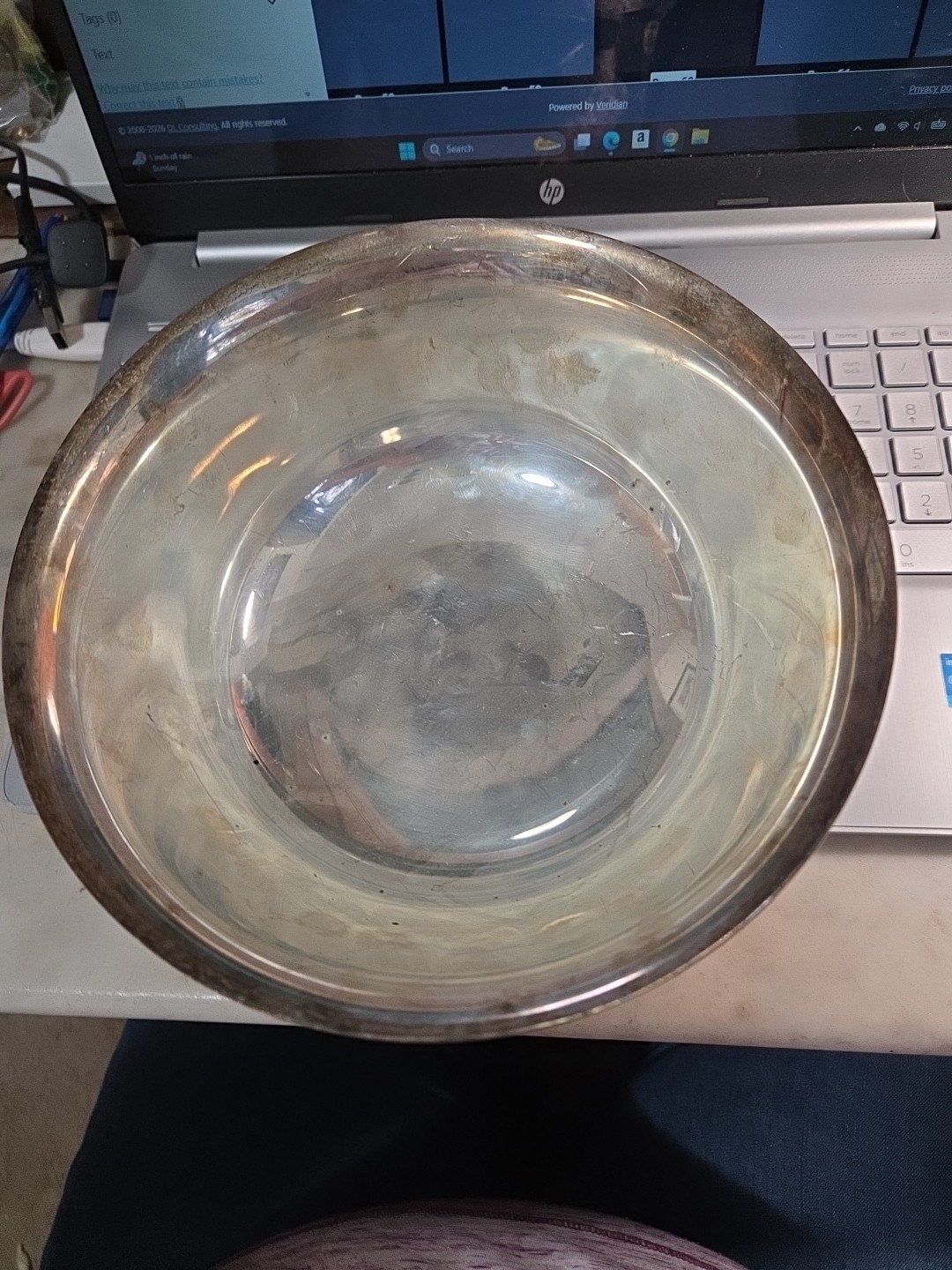 Gotham Paul Revere Serving Bowl Silver Plated 8 Inch, Walter Beckett Golf Troph
